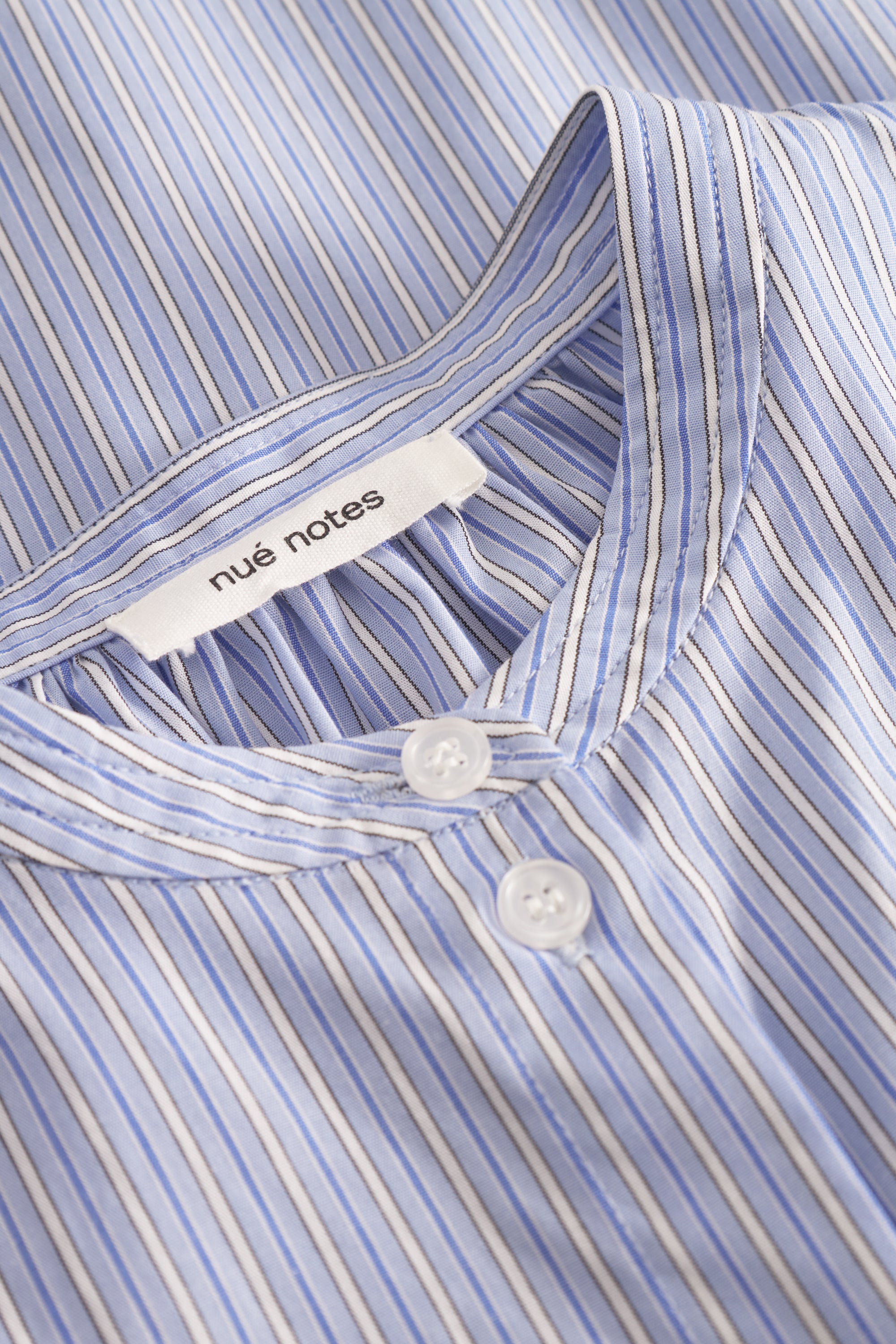 nué notes Florian Shirt Shirts 557 Blue Heron Stripe