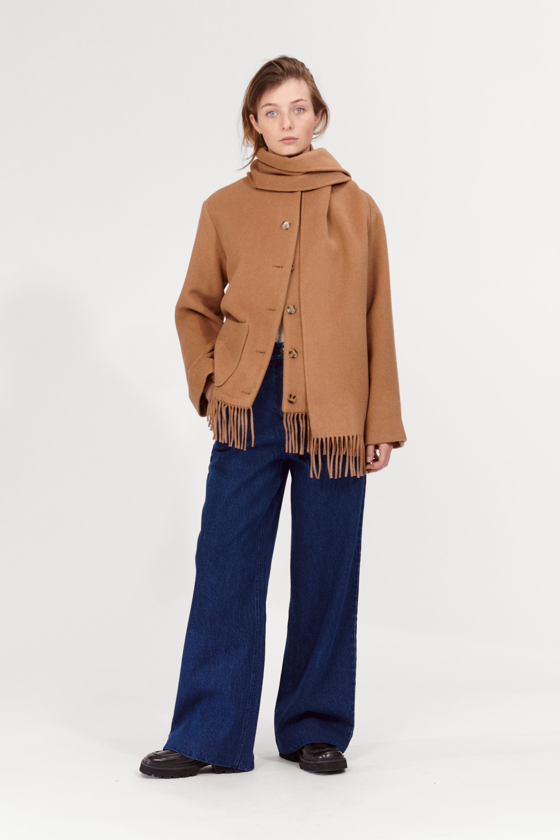 nué notes Geneva Jacket Outerwear 105 Camel