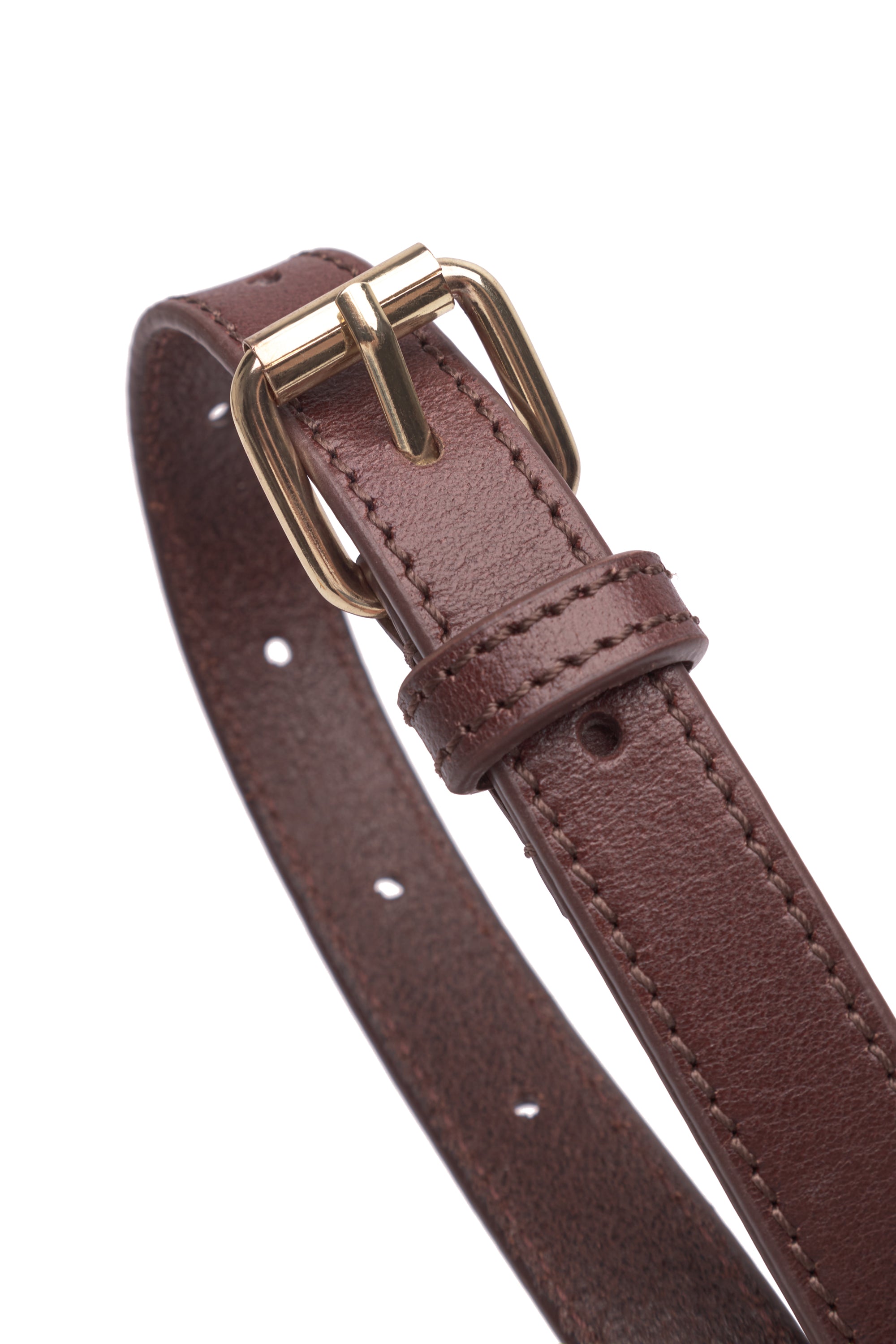 nué notes Grant Belt Accessories 756 Brown Stone
