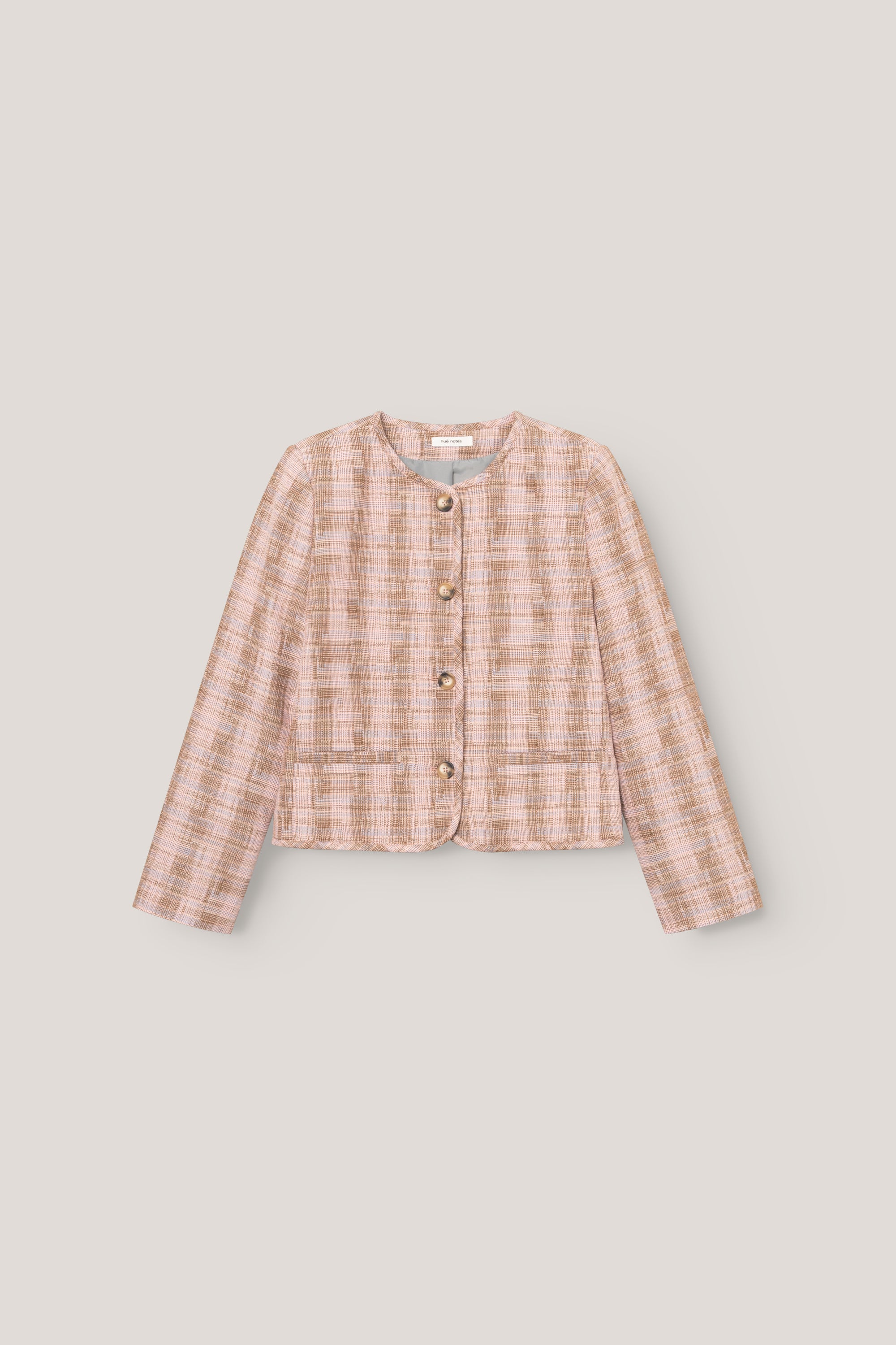 nué notes Greenport Jacket Jackets 763 Rose Tan Weave