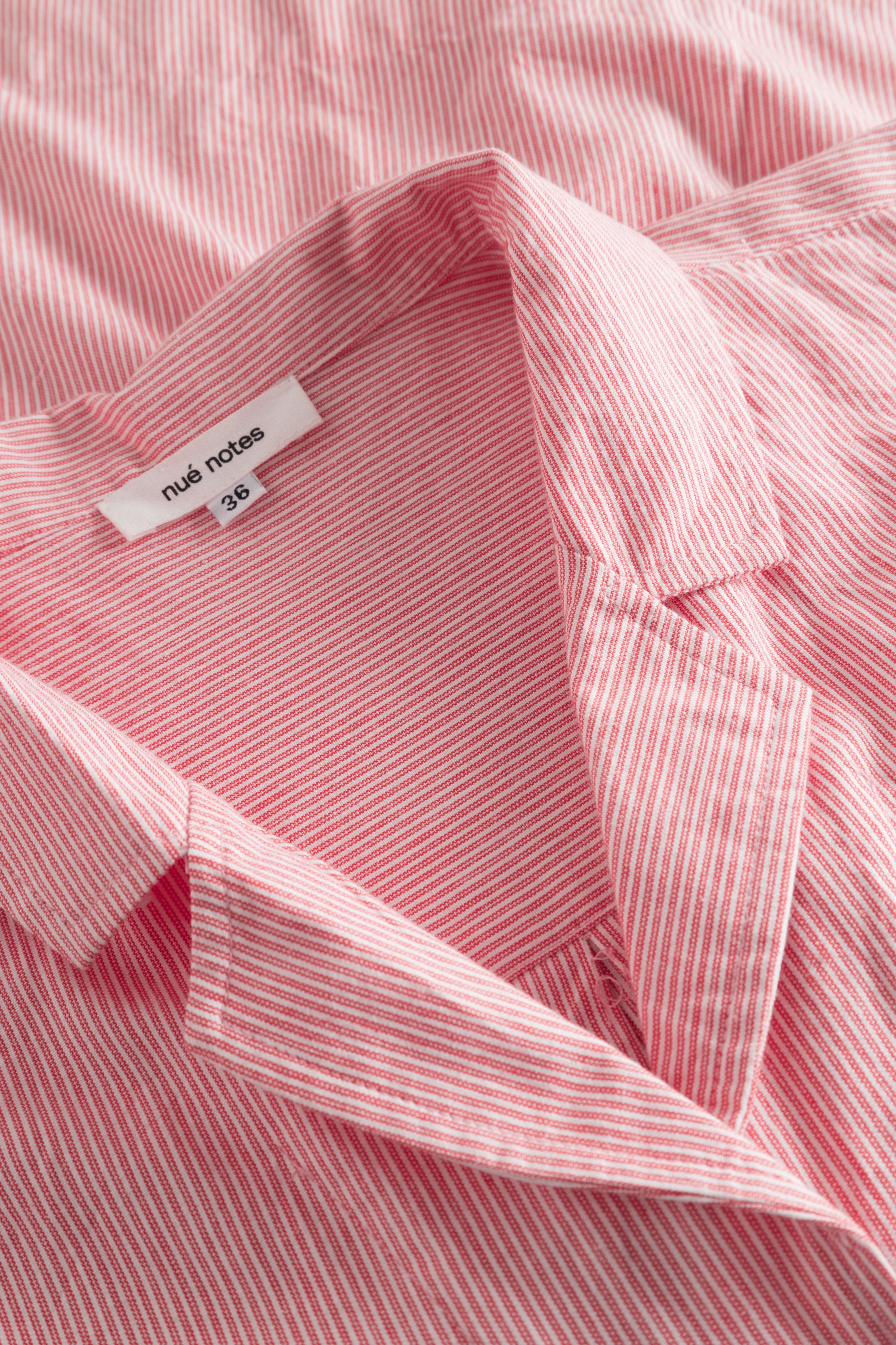 nué notes Hardy Shirt Shirt 381 Red Stripe