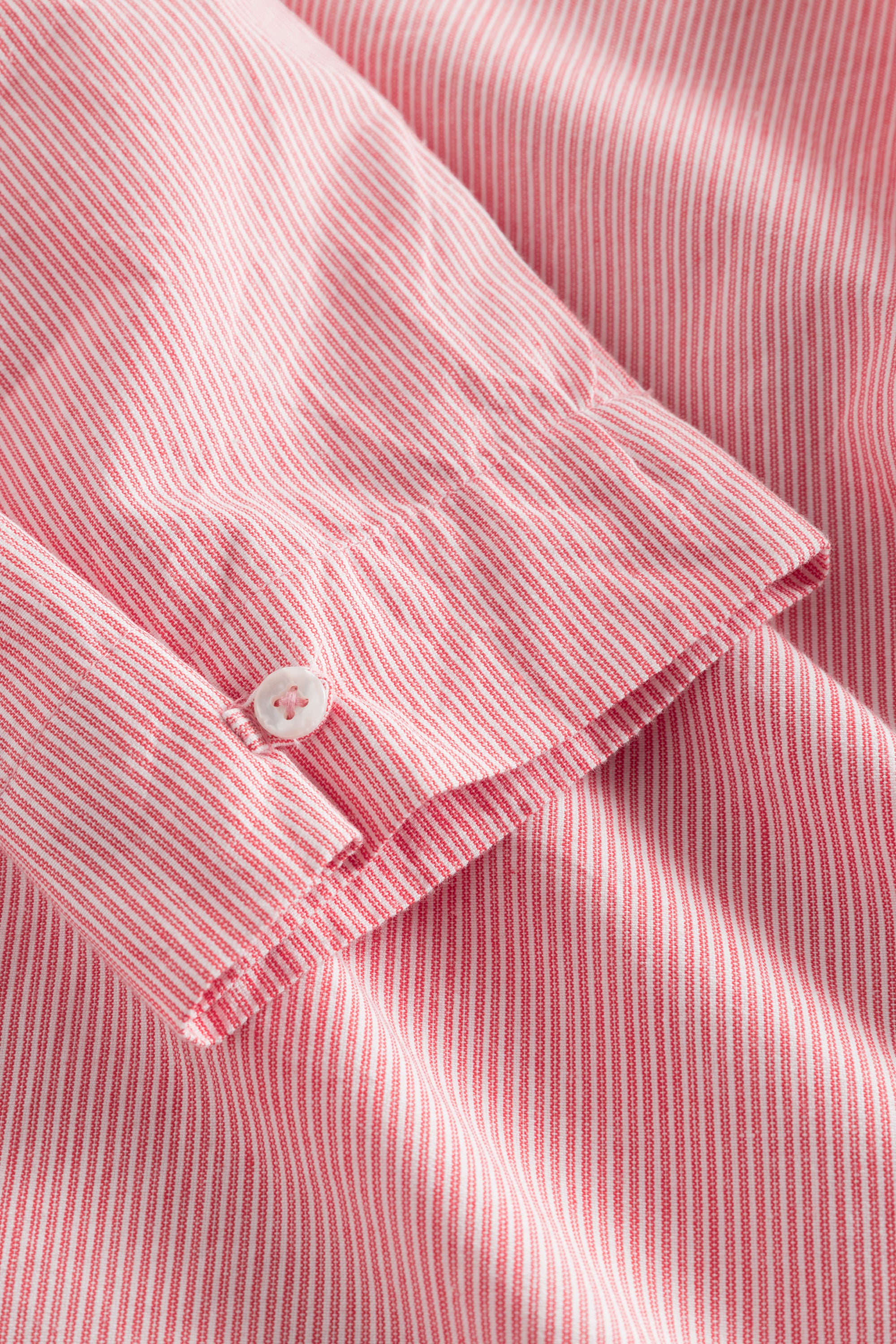 nué notes Hardy Shirt Shirt 381 Red Stripe