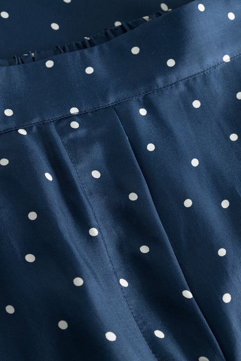 nué notes Harry Pants Pants 947 Polka Navy