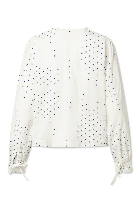 nué notes Hartwell Blouse Blouses 475 Blue Dots