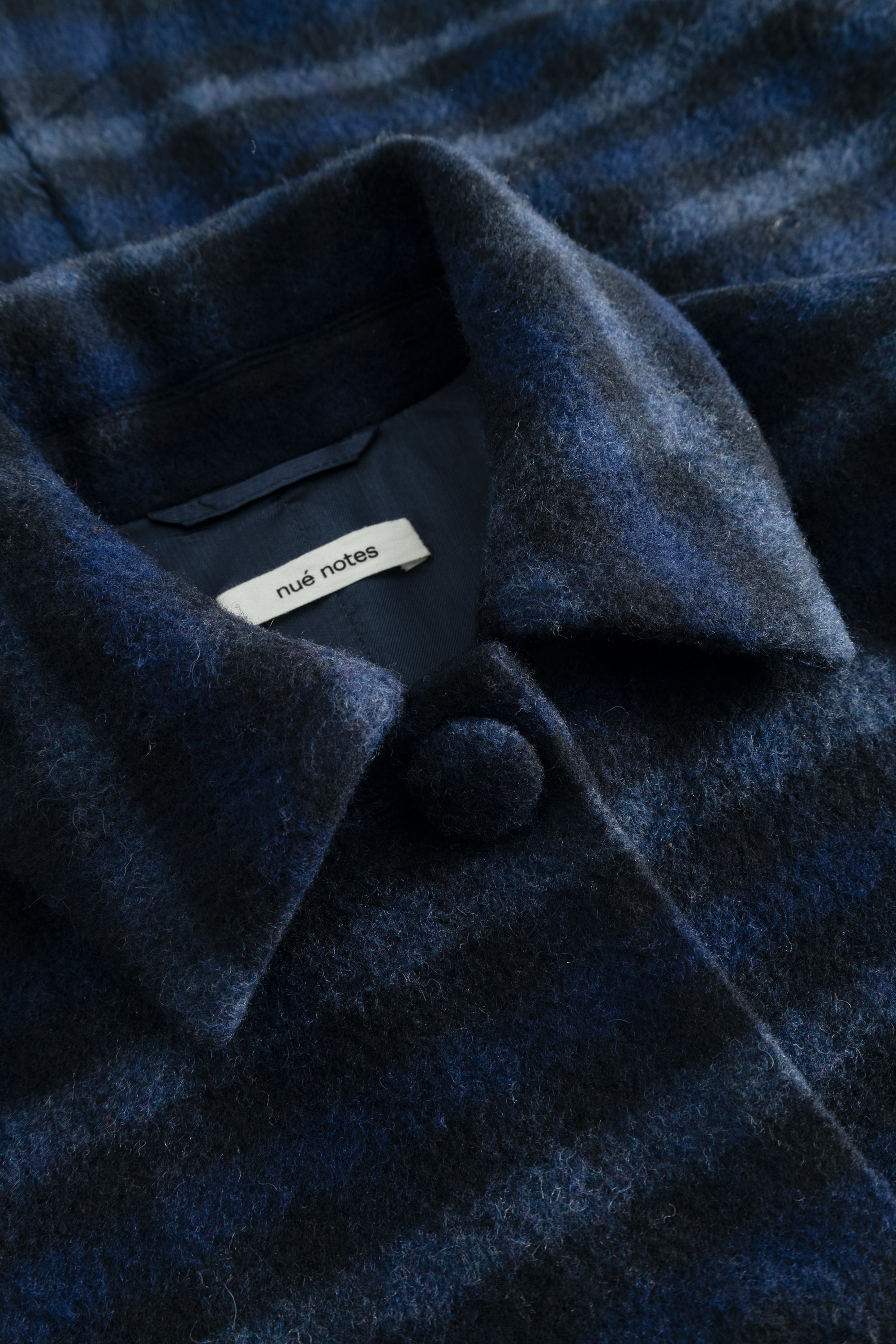 nué notes Helsinki Coat Coats 543 Navy Check