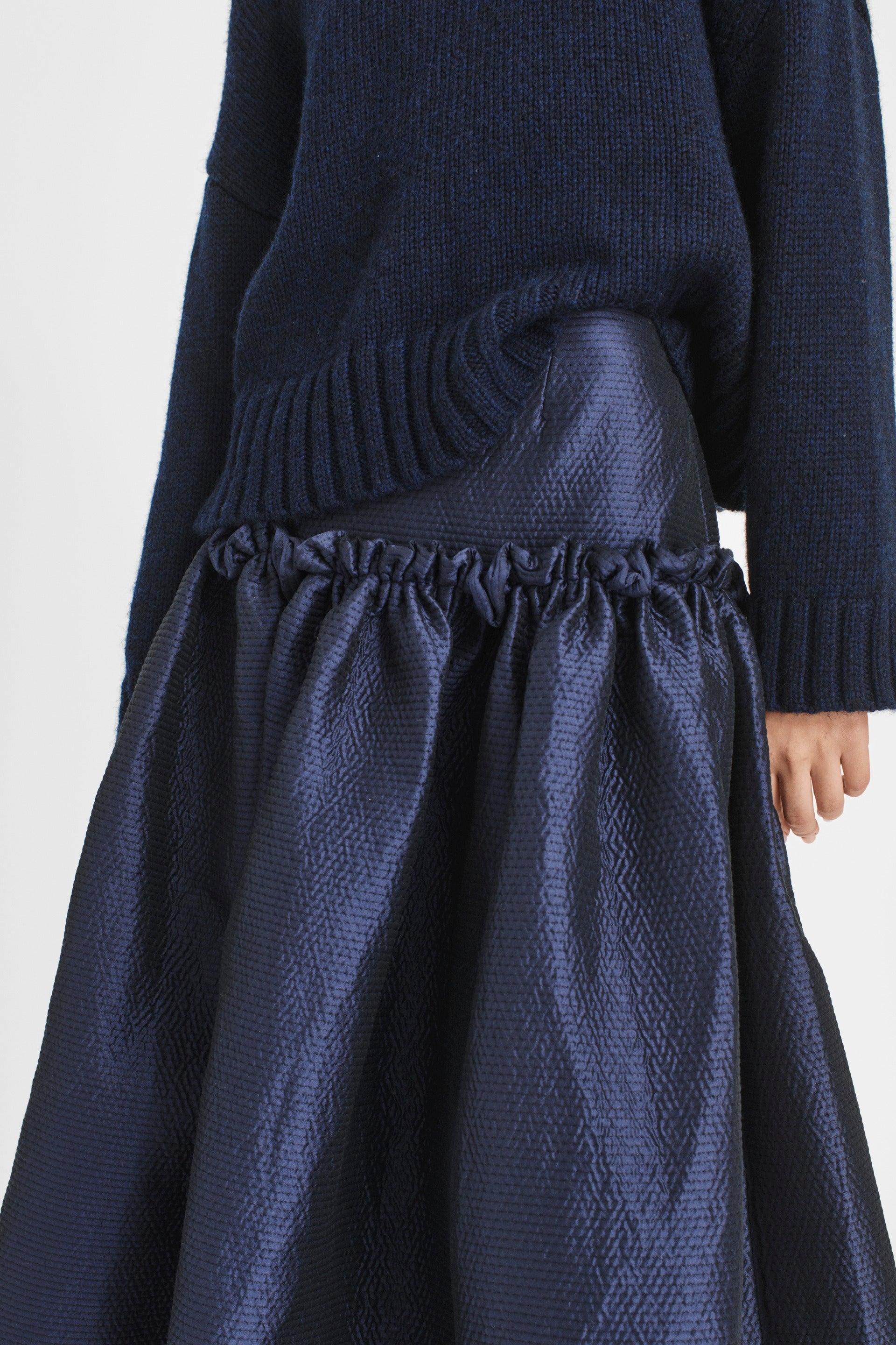 nué notes Huxley Skirt - Navy Skirts 451 Dark Navy