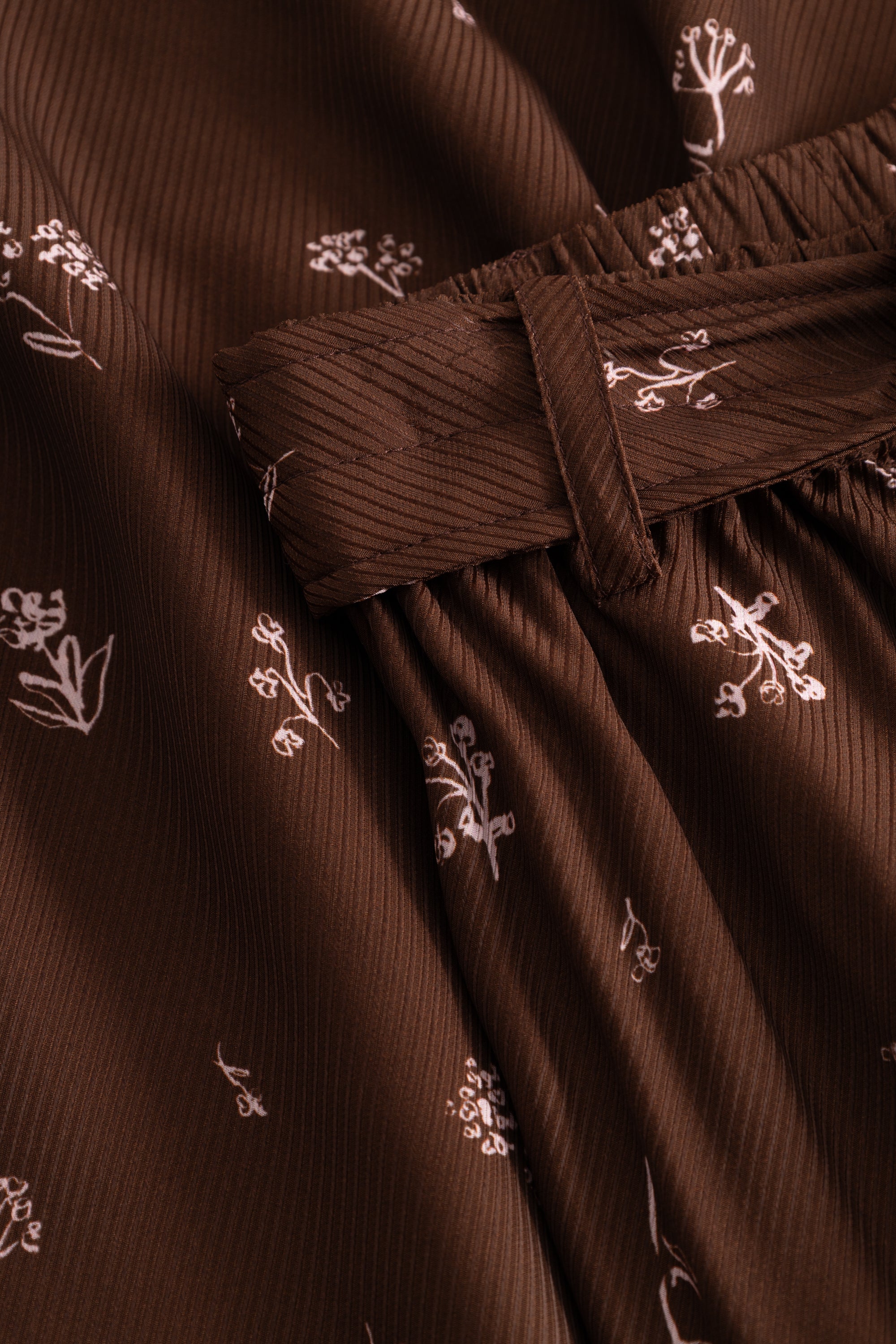 nué notes Irun Skirt Skirt 769 Potting Soil Floral