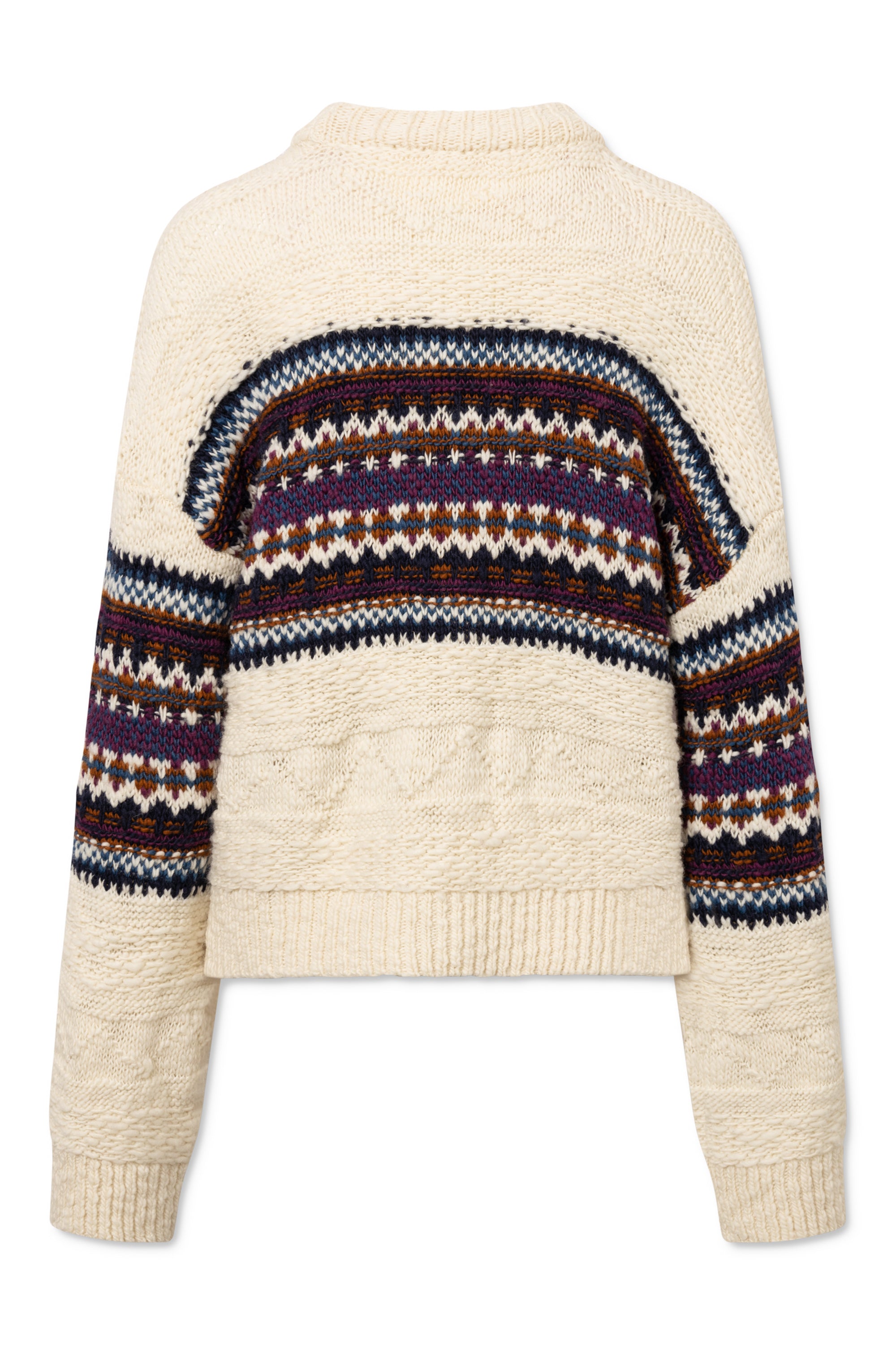 nué notes Jarl Crewneck Knitwear 007 Egret
