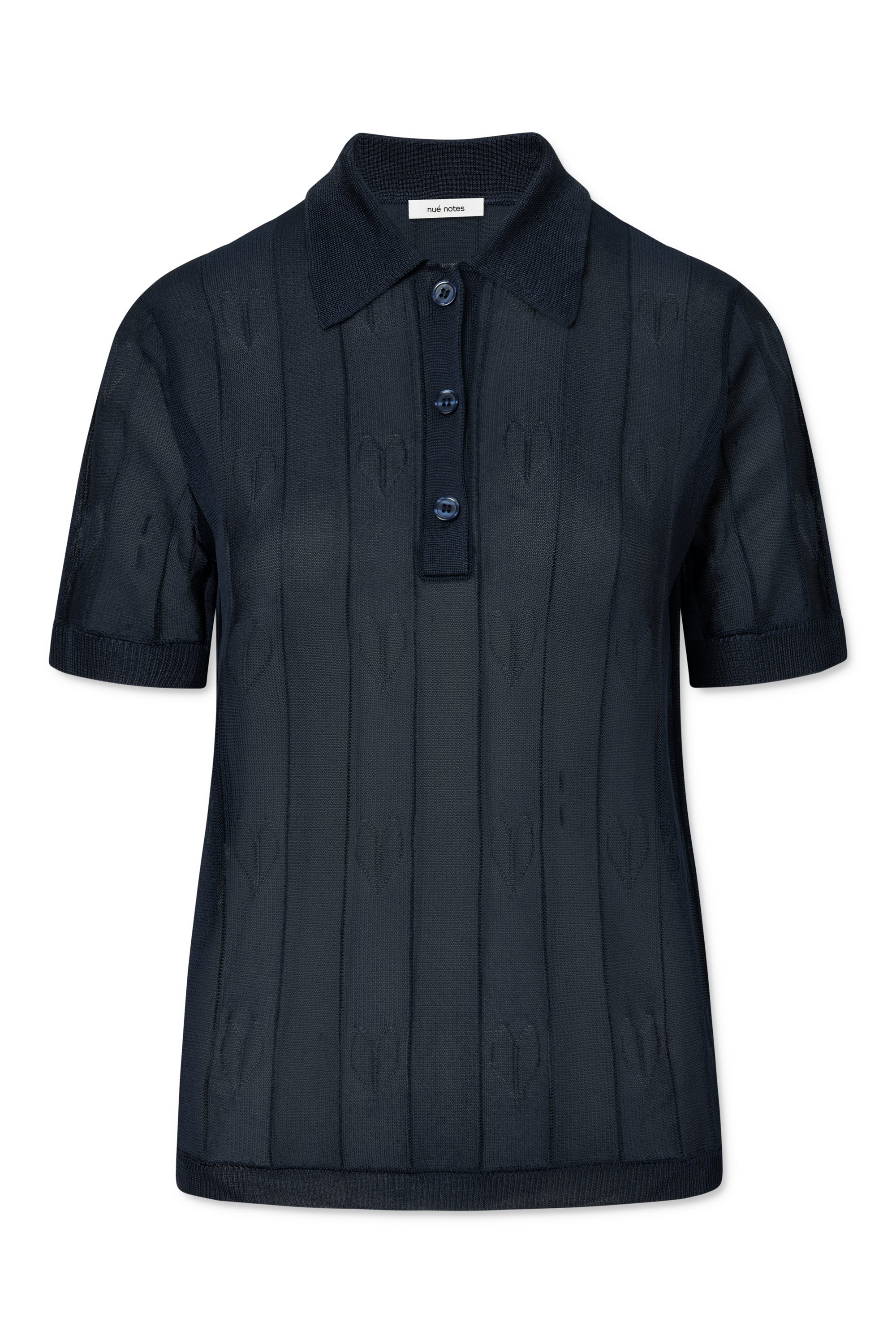 nué notes Jed Poloshirt Polo Shirts 499 Navy