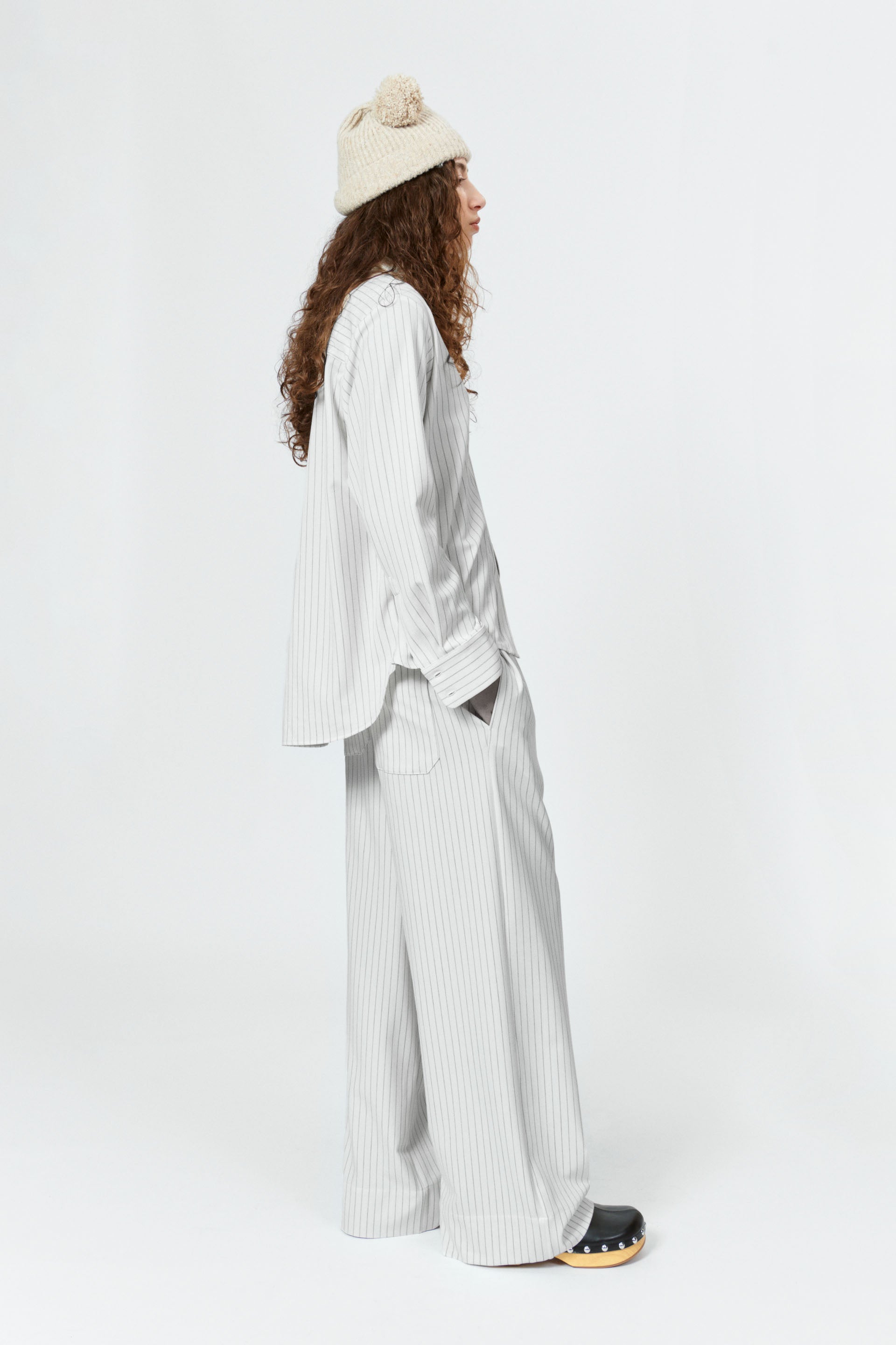 nué notes Jefferson Pants 007 Egret