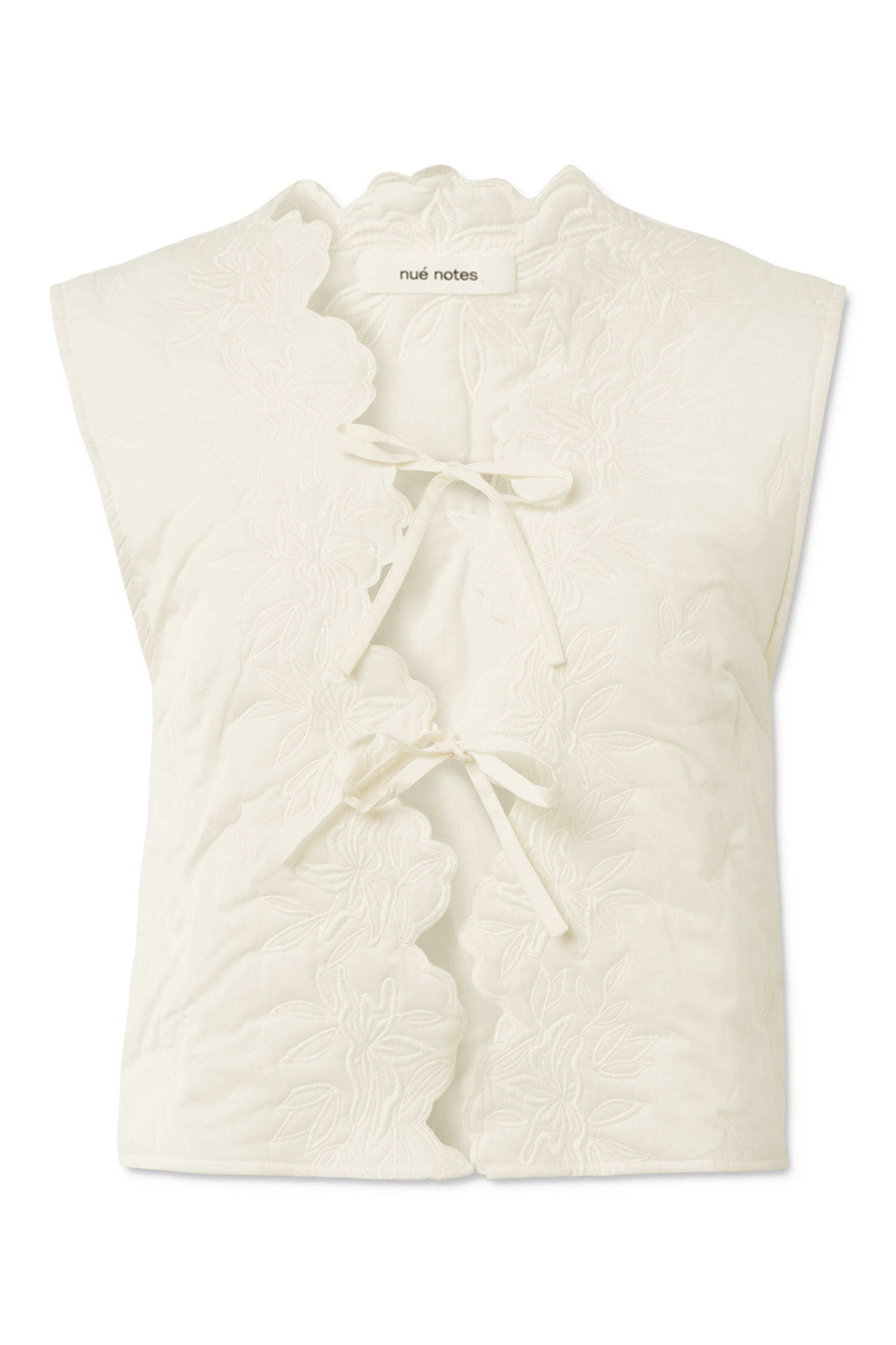 nué notes Jesse Vest Blouses 007 Egret