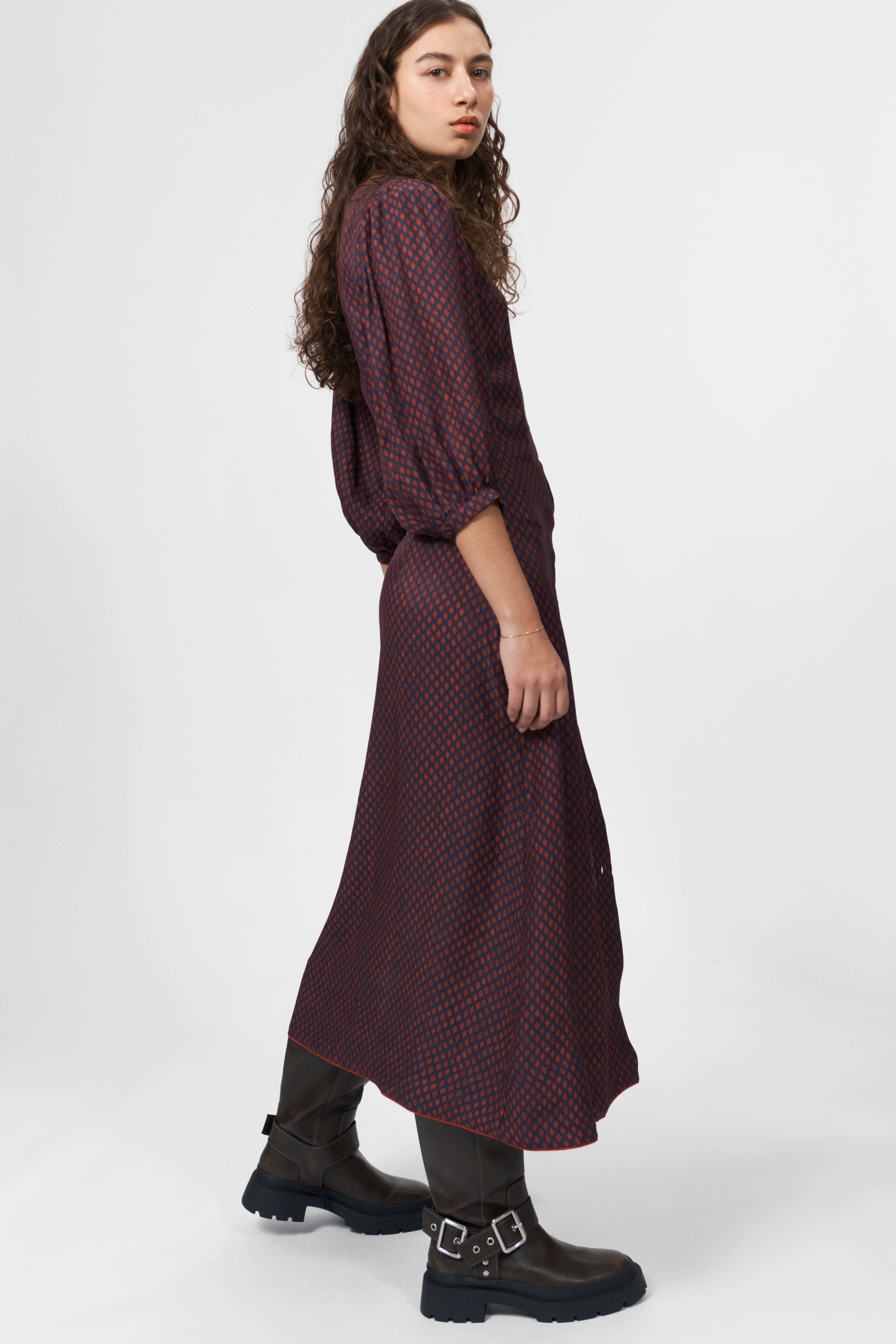 nué notes Kavala Dress Dresses 941 Scarf Red