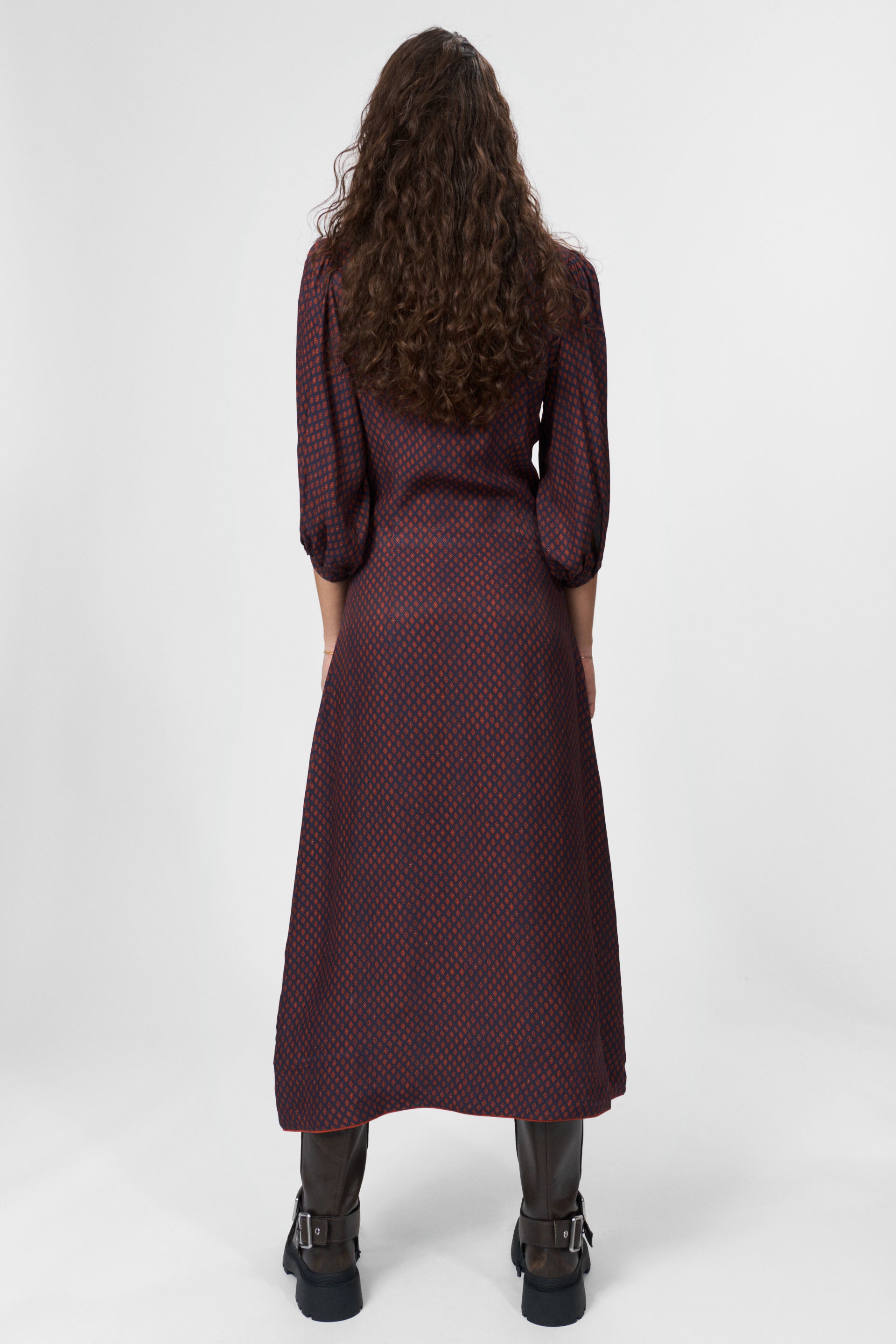 nué notes Kavala Dress Dresses 941 Scarf Red