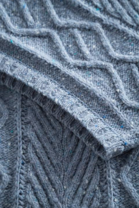 nué notes Khloe Vest - Provincial Blue Knitwear 466 Provincial Blue