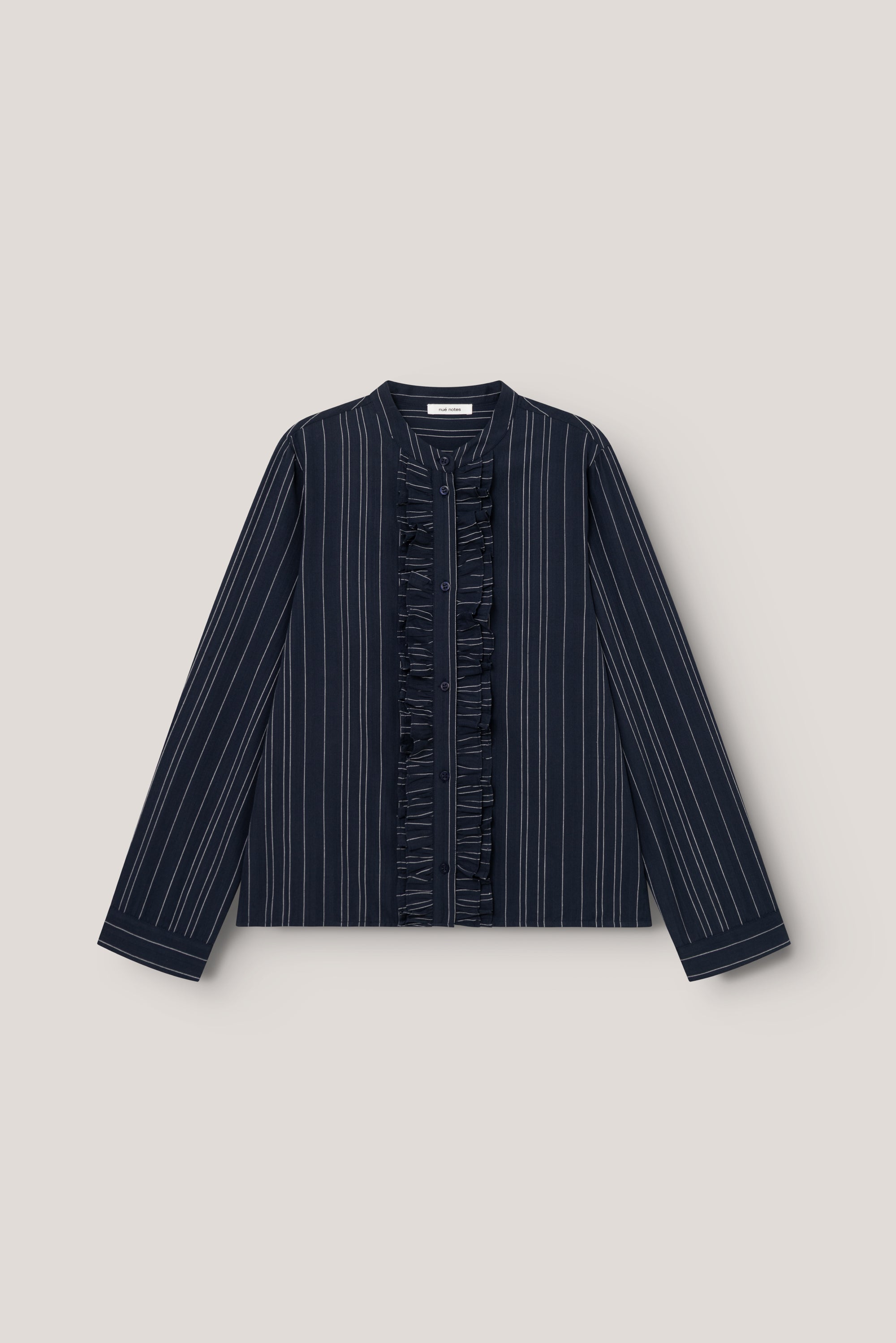 nué notes Kirkland Blouse Blouse 535 Navy Stripe
