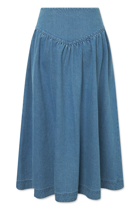 nué notes Korfu Skirt Skirt 402 Heavy Washed Denim