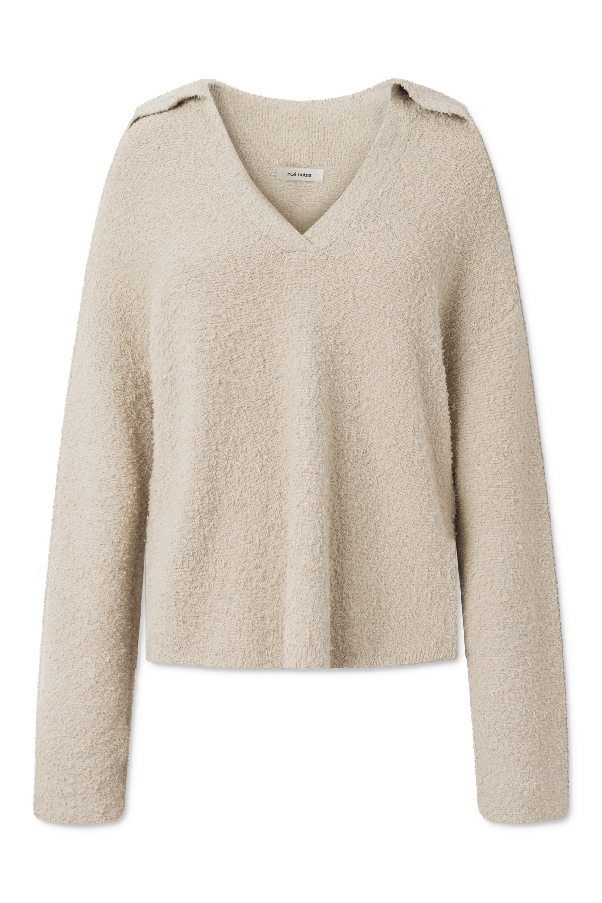 nué notes Leo Polo Knitwear 007 Egret