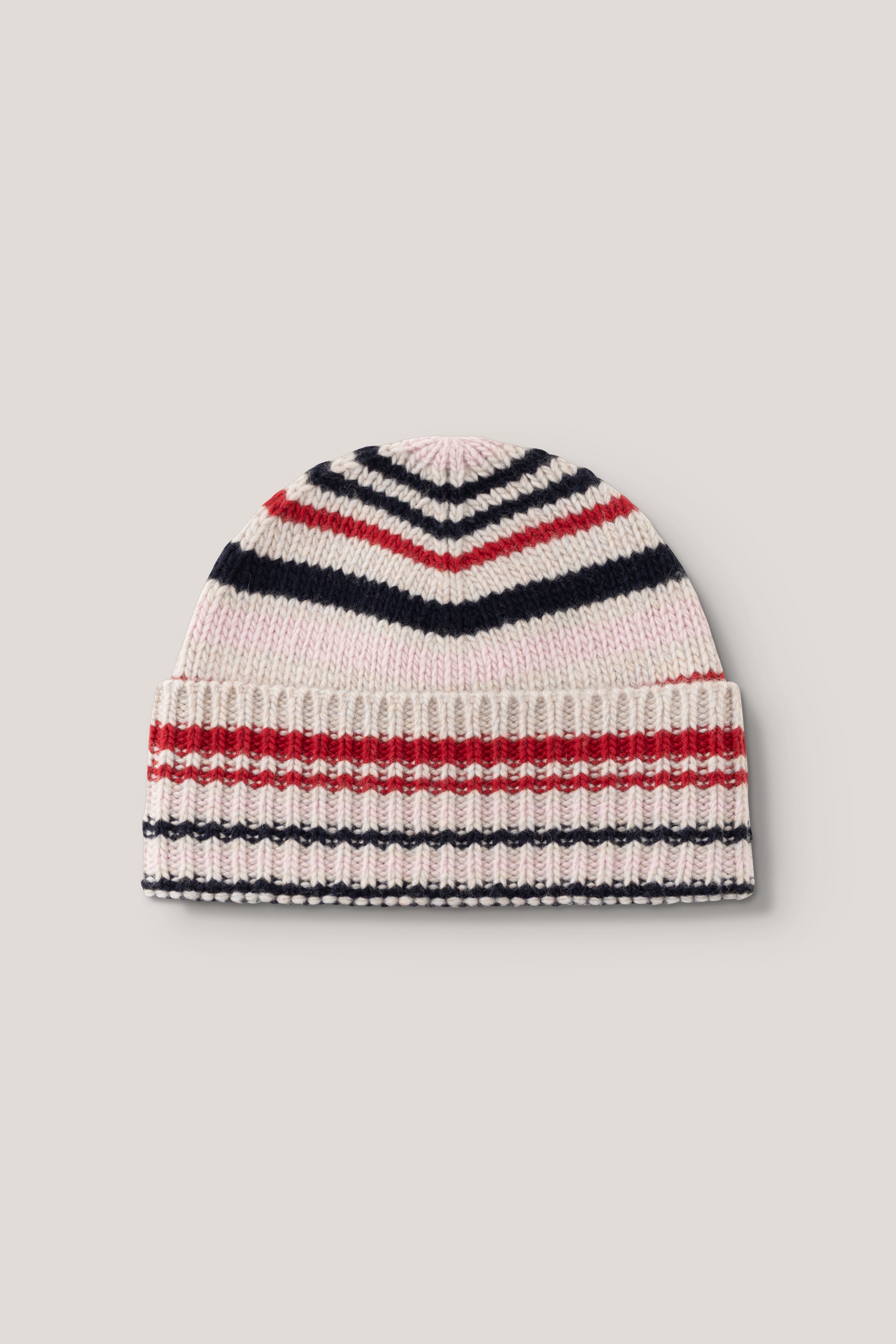 nué notes Luarca Beanie Hat 979 Red Multi Colour