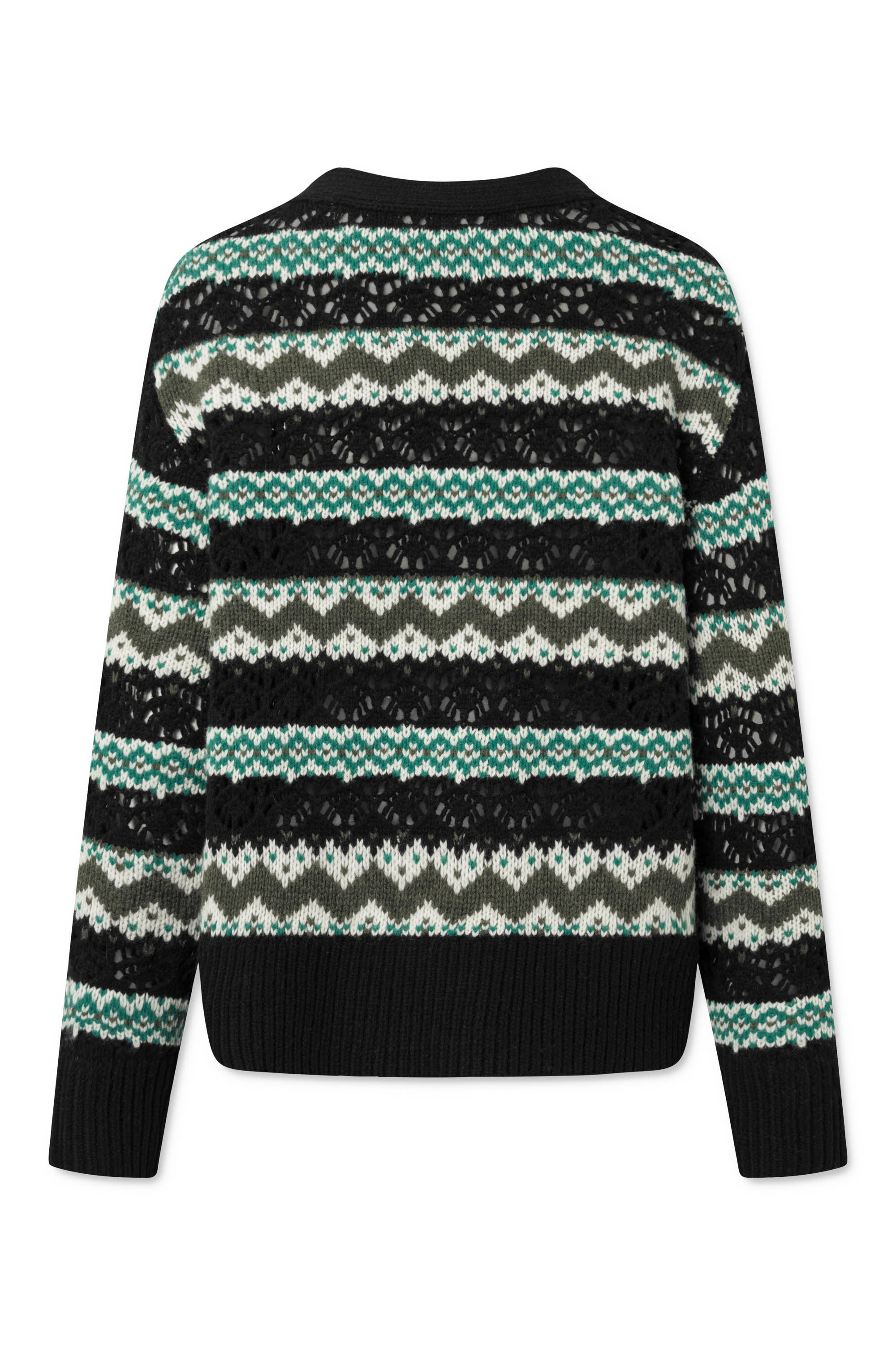 nué notes Luca Cardigan Knitwear 999 Black