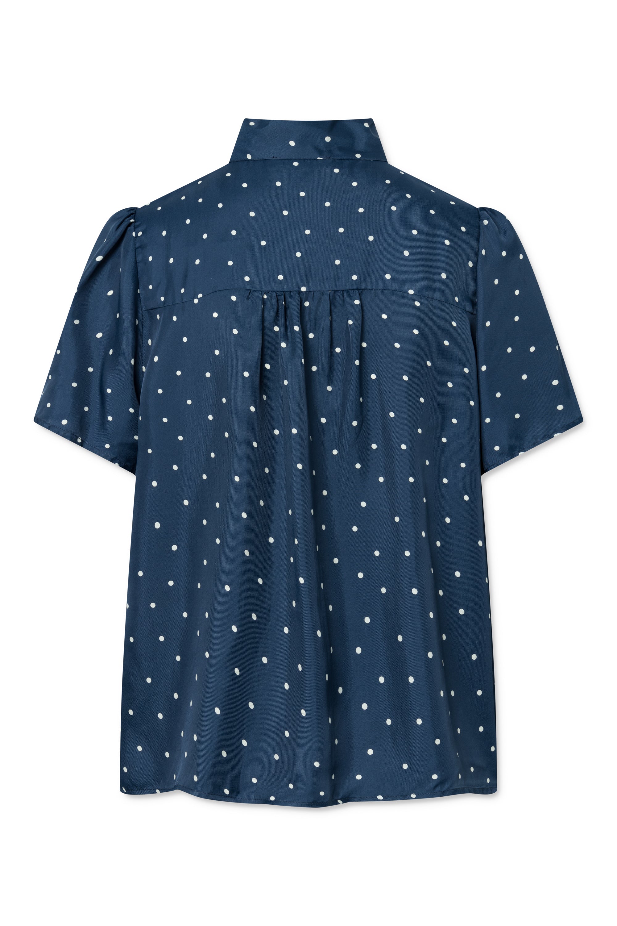 nué notes Lucas Blouse Blouses 947 Polka Navy