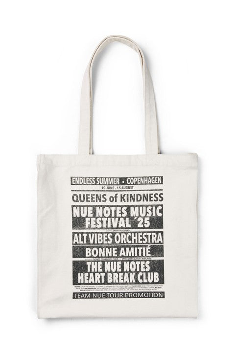 nué notes Lusaka Tote Bags 070 Undyed