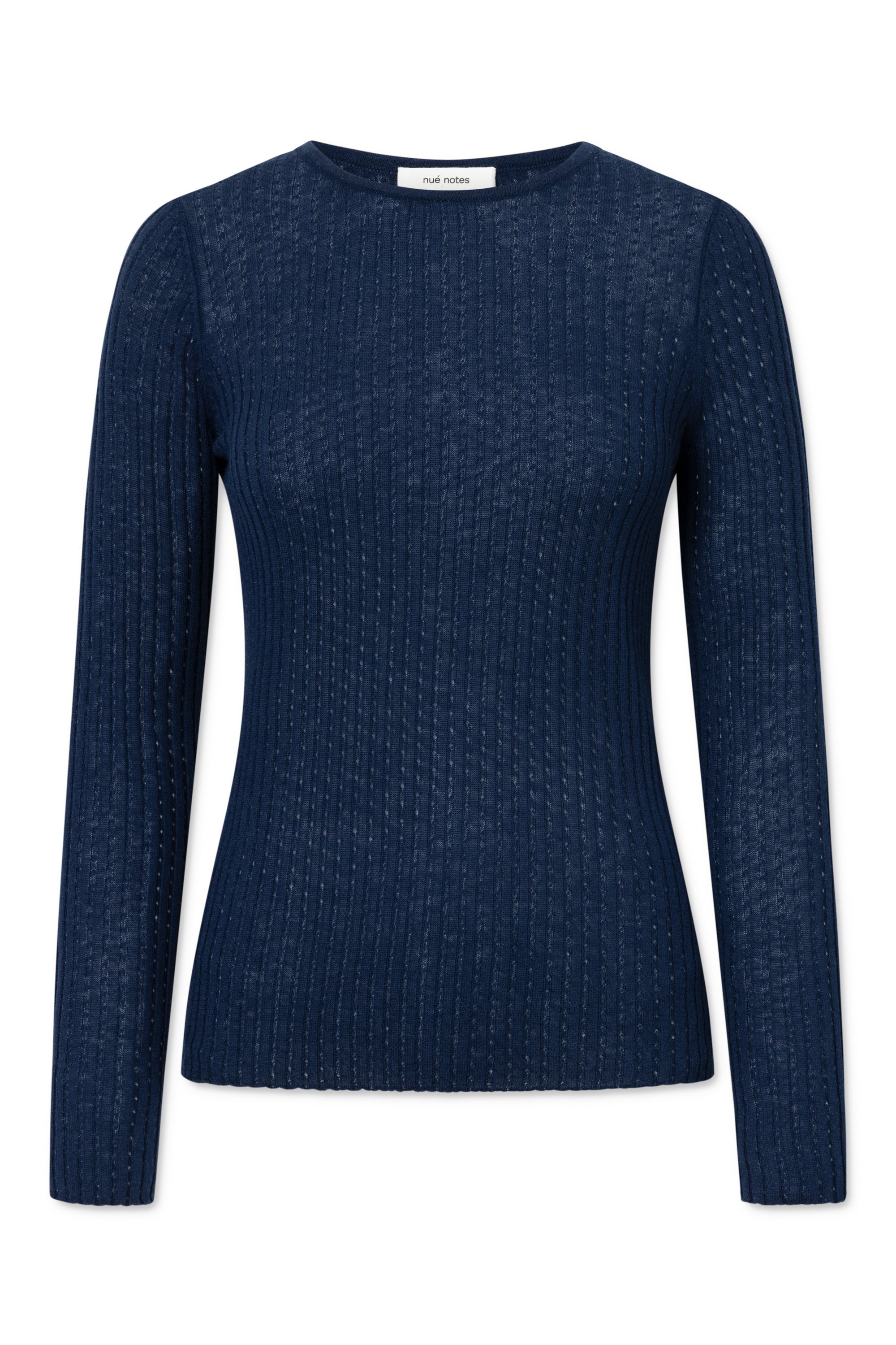 nué notes Magnus Crewneck Pullovers 562 Bright Navy