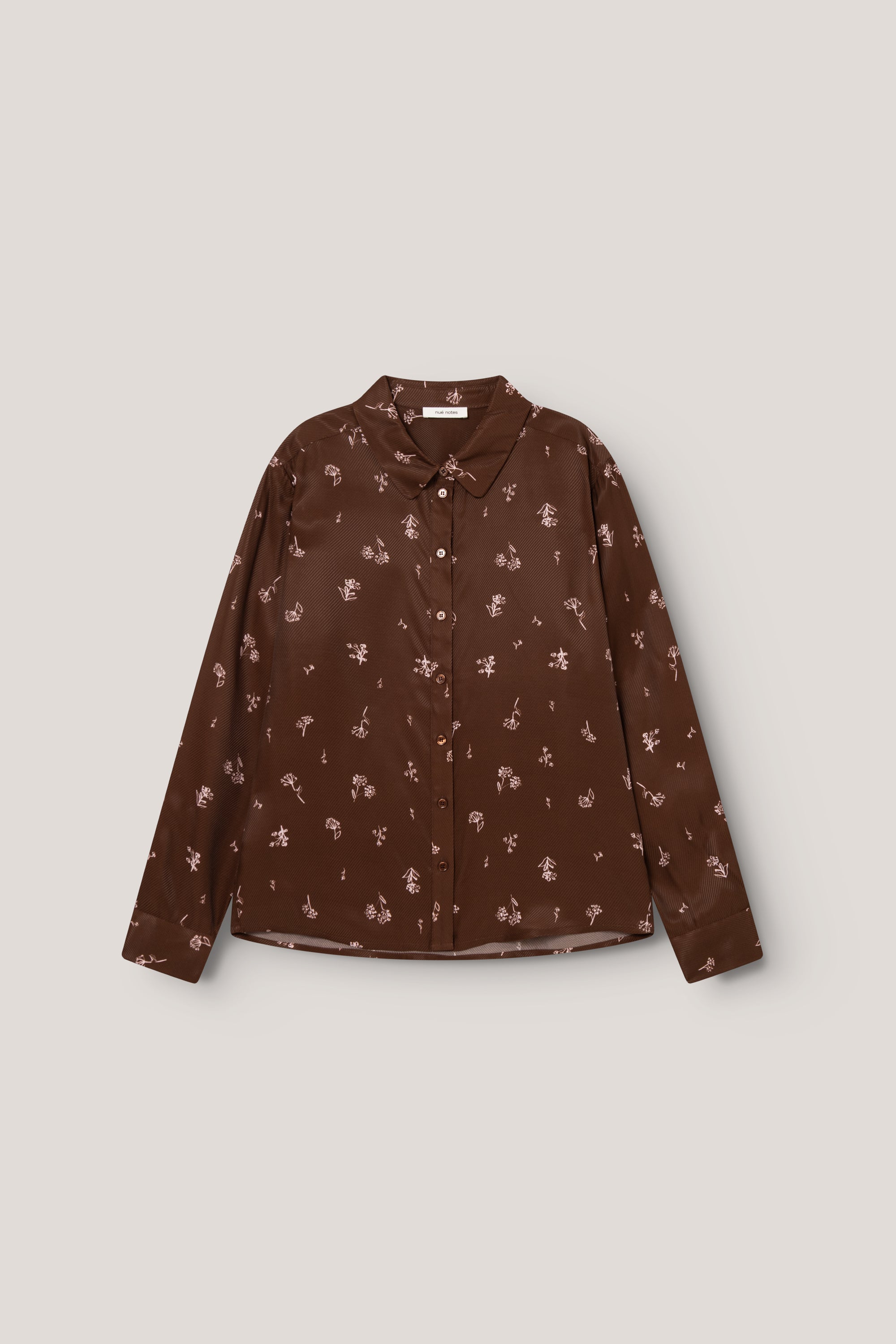 nué notes Marchena Shirt Shirt 769 Potting Soil Floral
