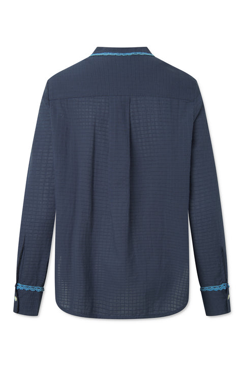 nué notes Maroussi Shirt Shirts 461 Peacoat