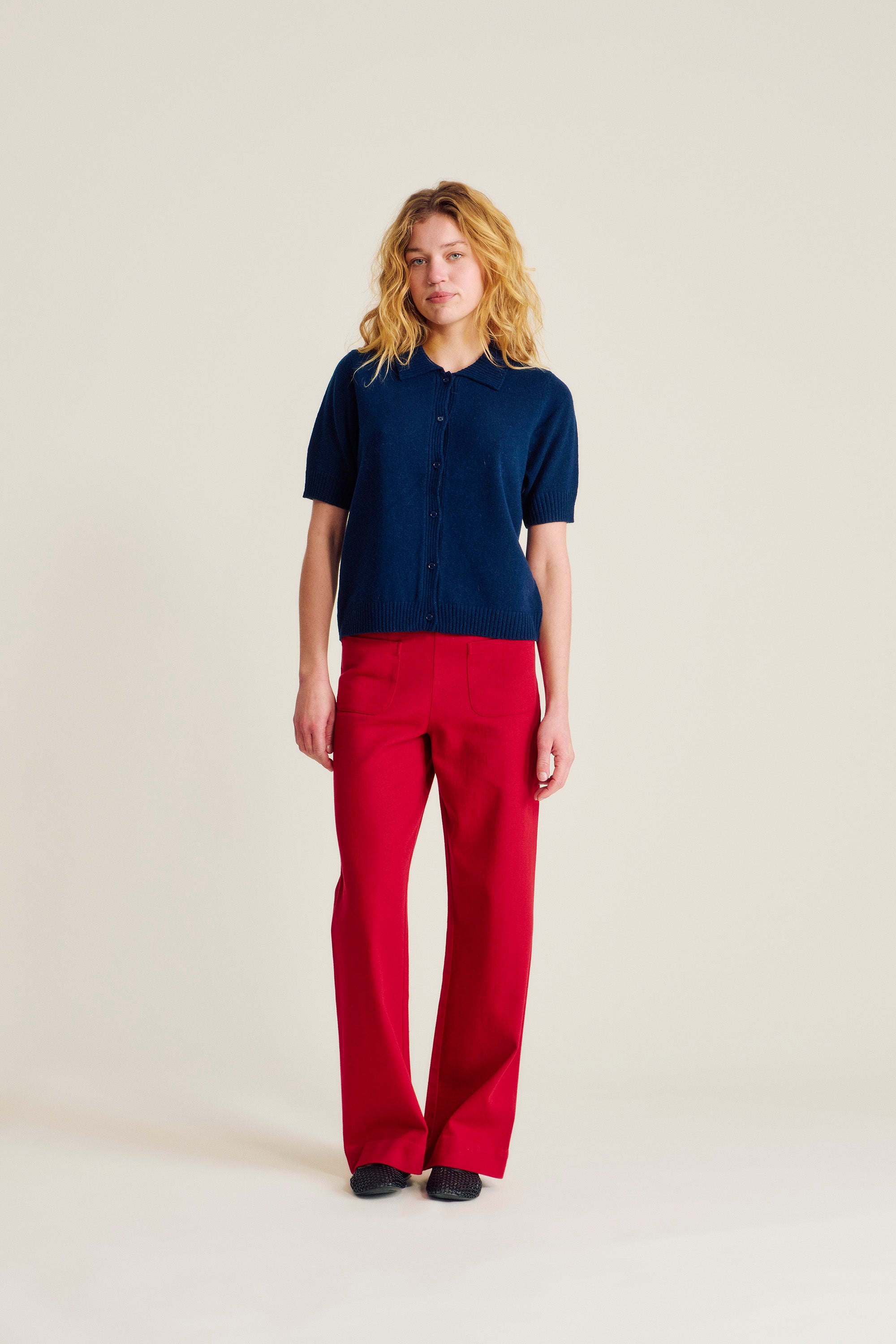 nué notes Marymount Pants Pants 362 Jester Red