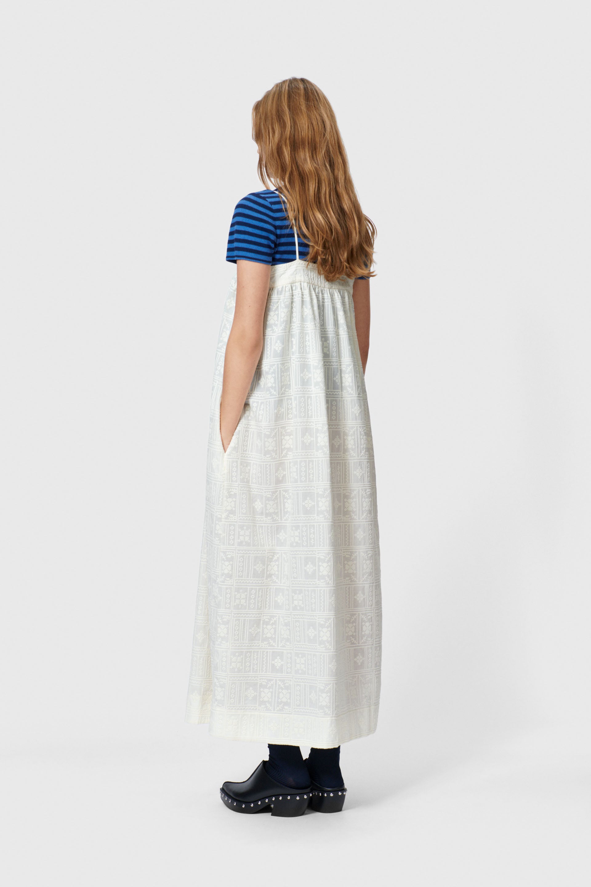 nué notes Matteo Dress Dresses 007 Egret
