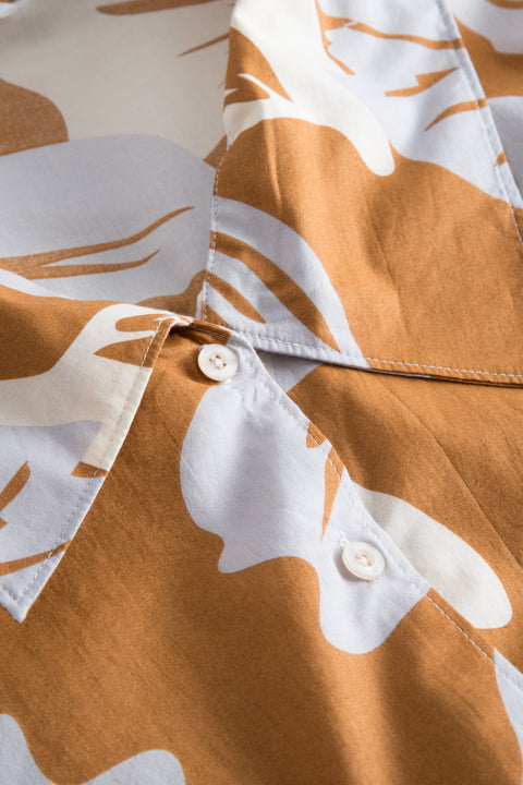 nué notes Mica Shirt - Rust Brown SHIRTS 703 Rust Brown