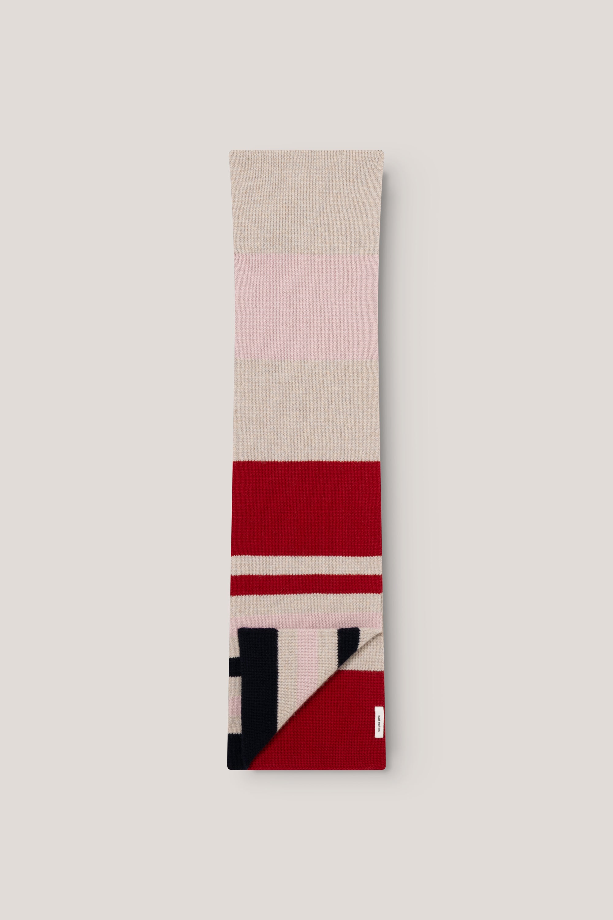 nué notes Mieres Scarf Scarf 979 Red Multi Colour