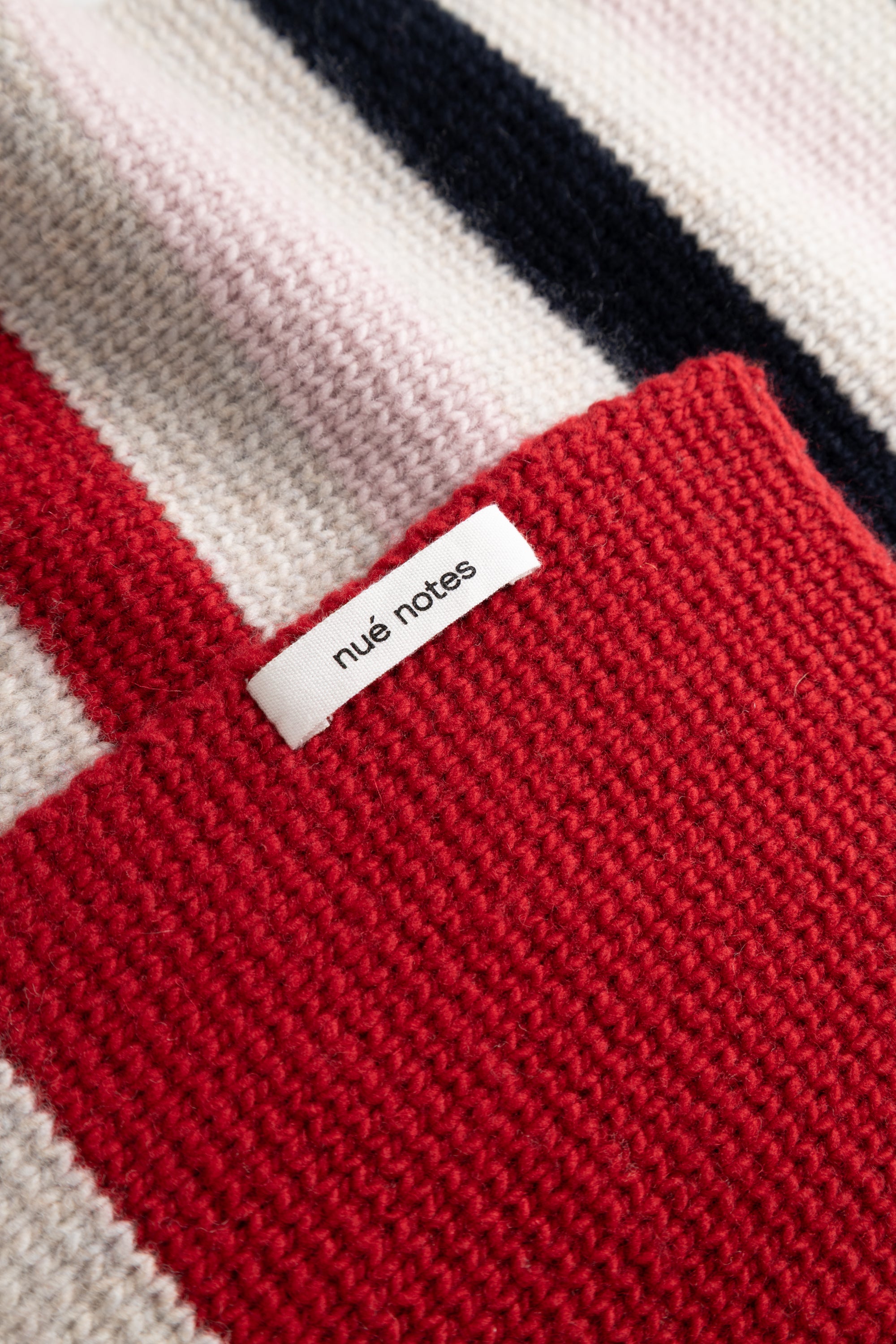 nué notes Mieres Scarf Scarf 979 Red Multi Colour