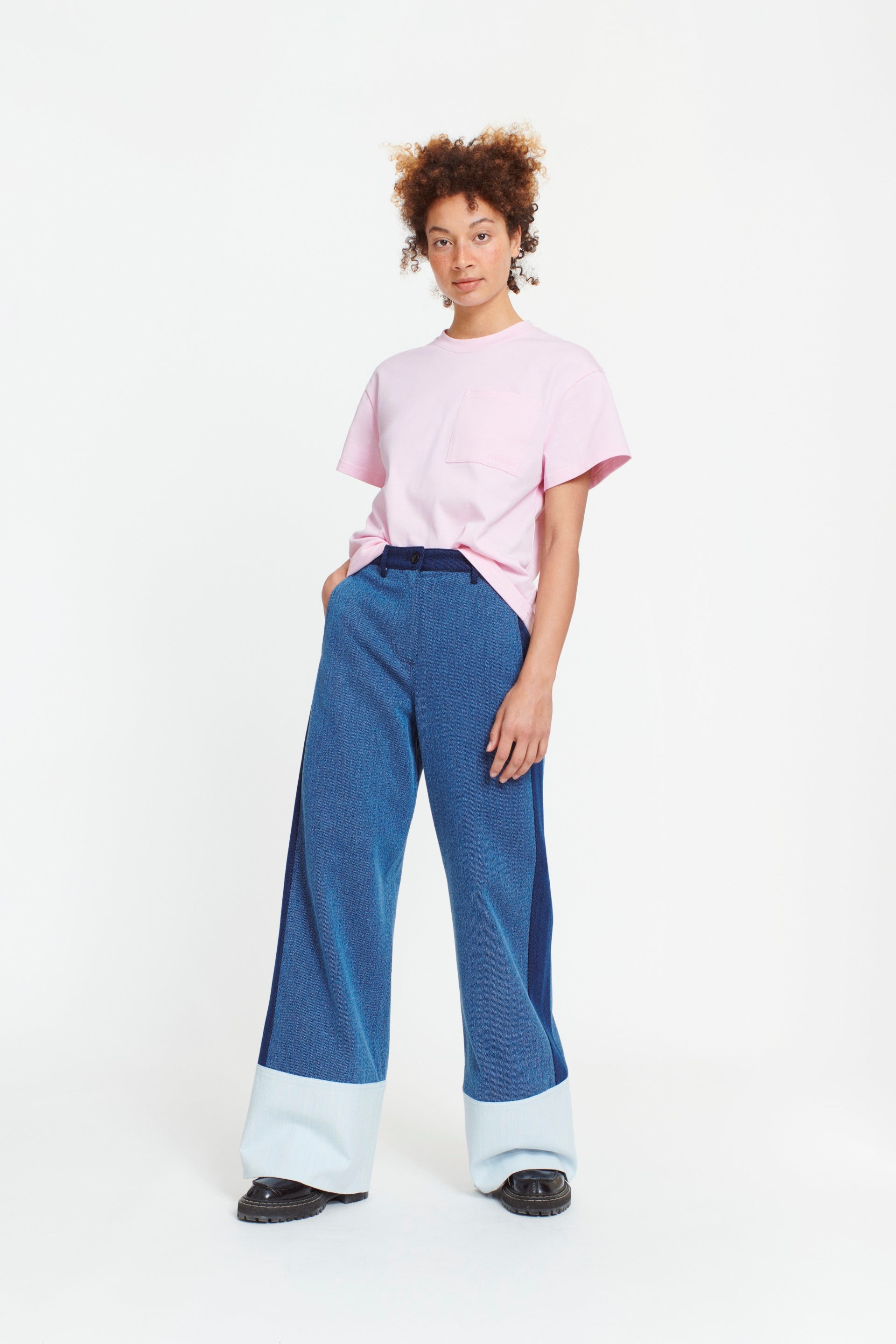 nué notes Mik T-Shirt Blouses 312 Soft Pink