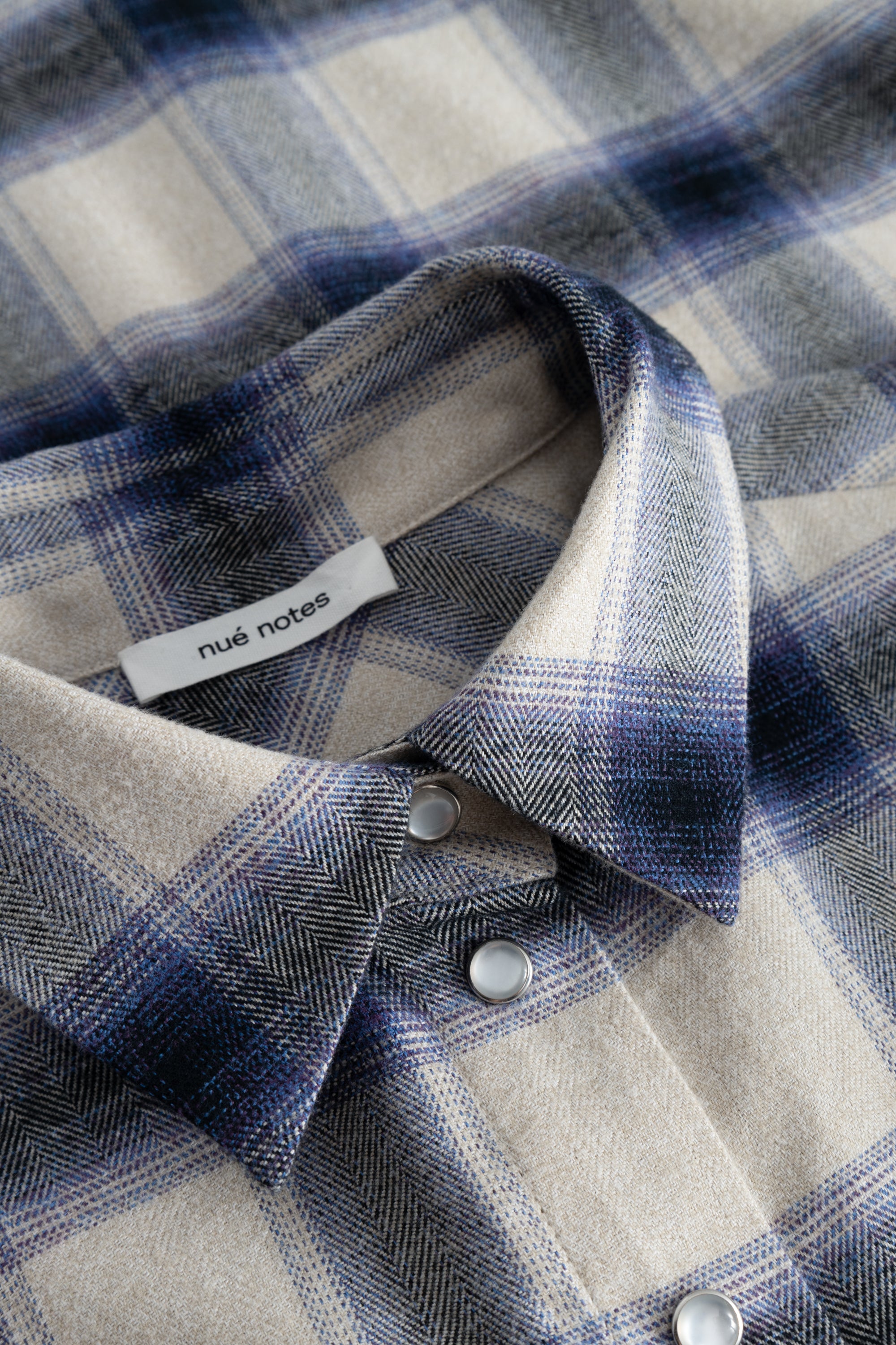 nué notes Montreal Shirt Shirts 969 Navy Multi Check