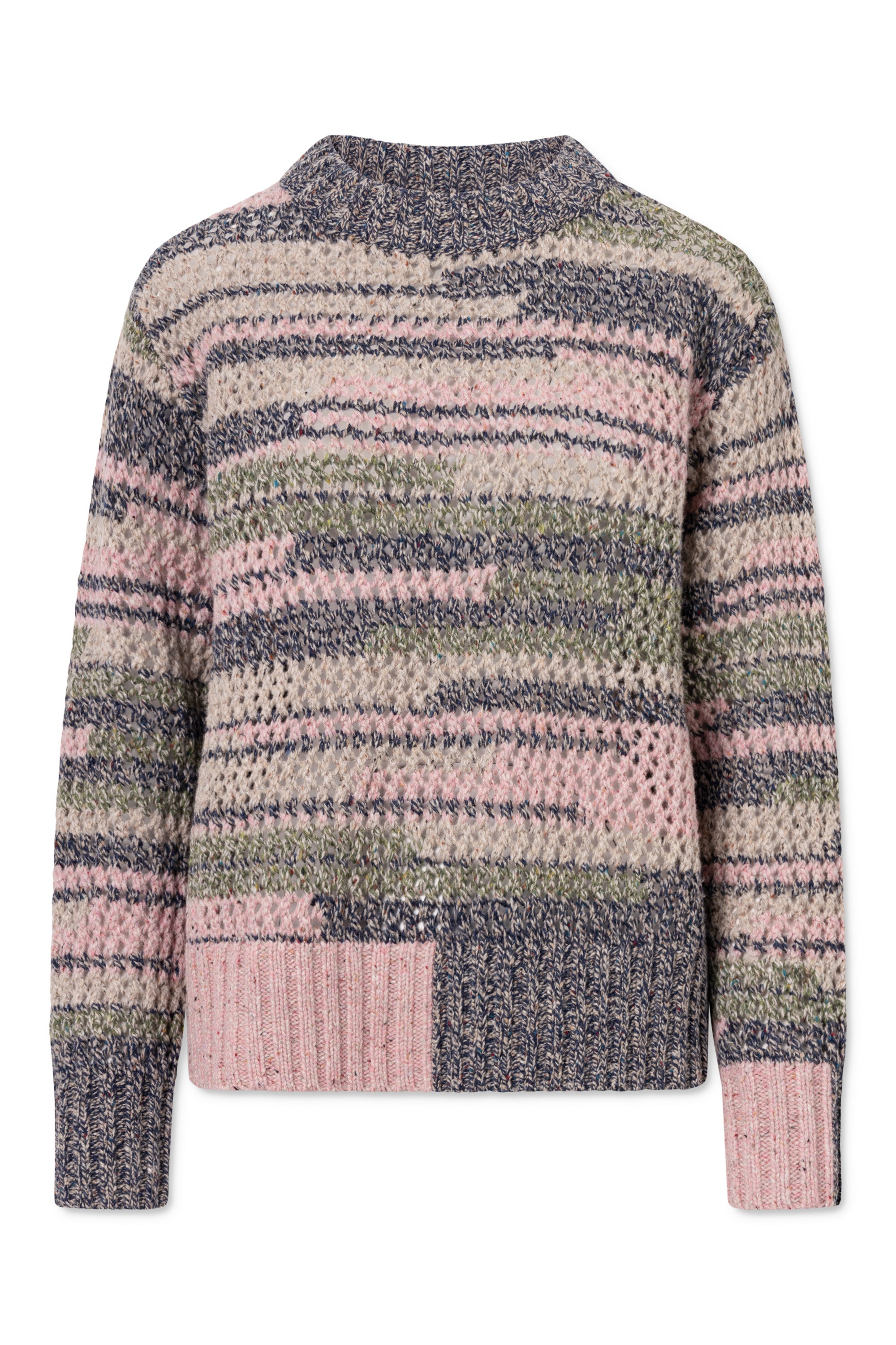 nué notes Mostar Crewneck Pullovers 970 Multi Melange