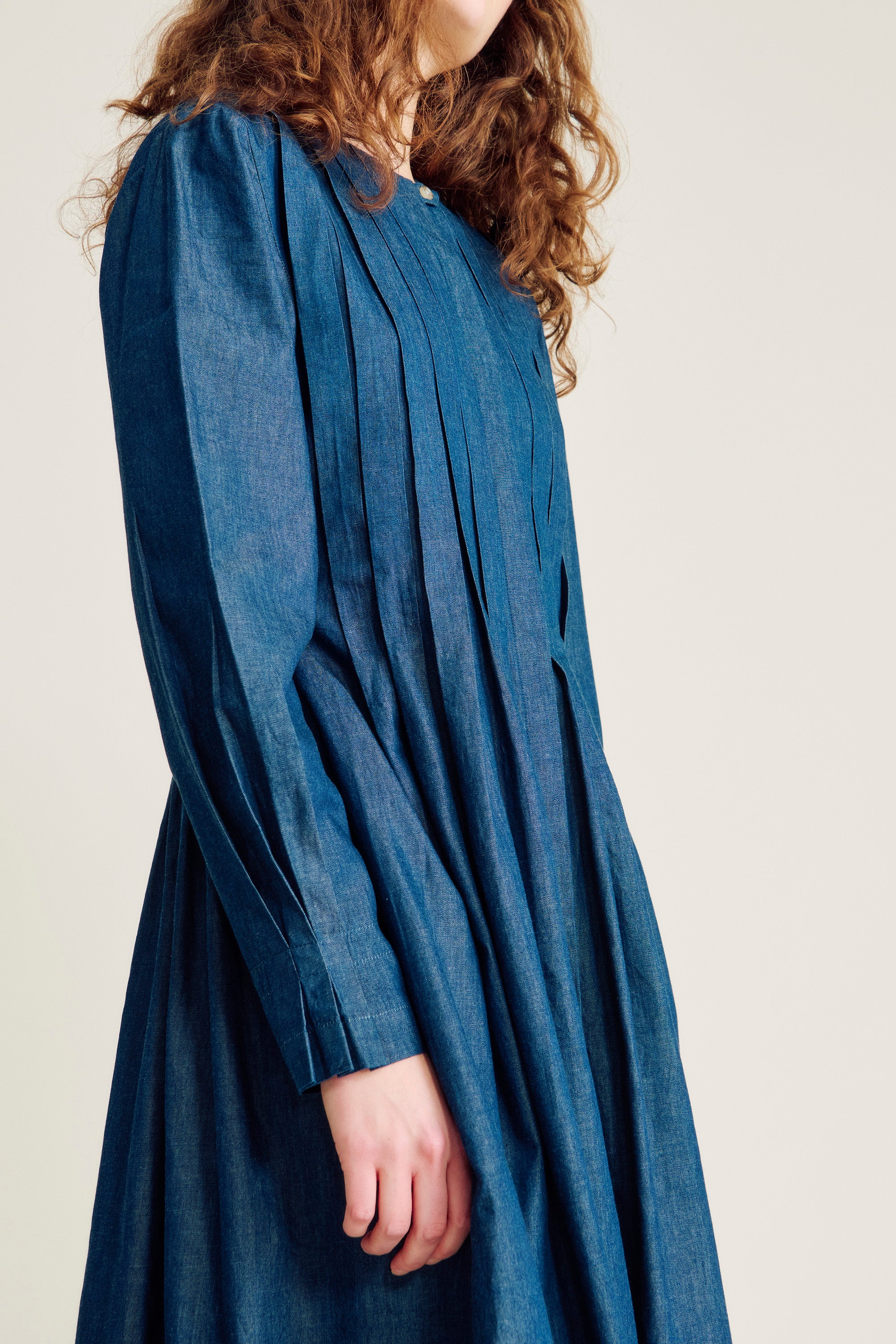nué notes Nevada Dress Dress 563 Desaturated Denim