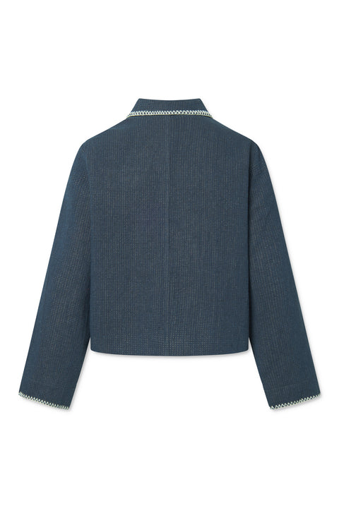 nué notes Noel Jacket Outerwear 542 Blue Quilt