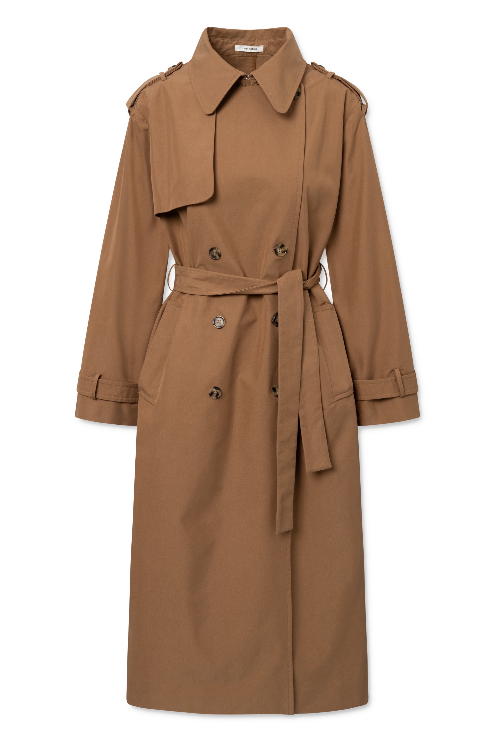 nué notes Oliver Coat Outerwear 105 Camel