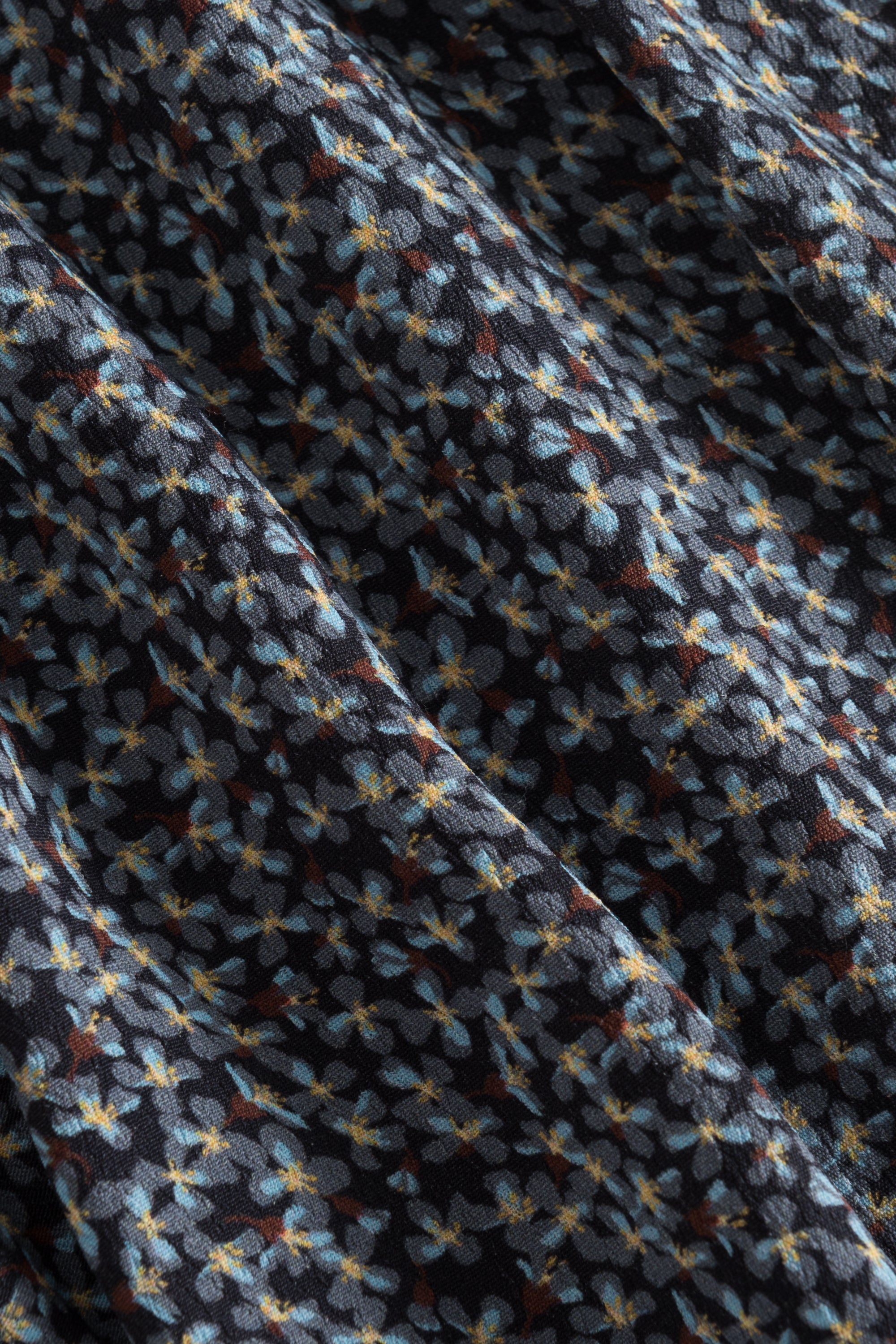 nué notes Pablo Pants - Black Flowered 040 MULTI BLACK