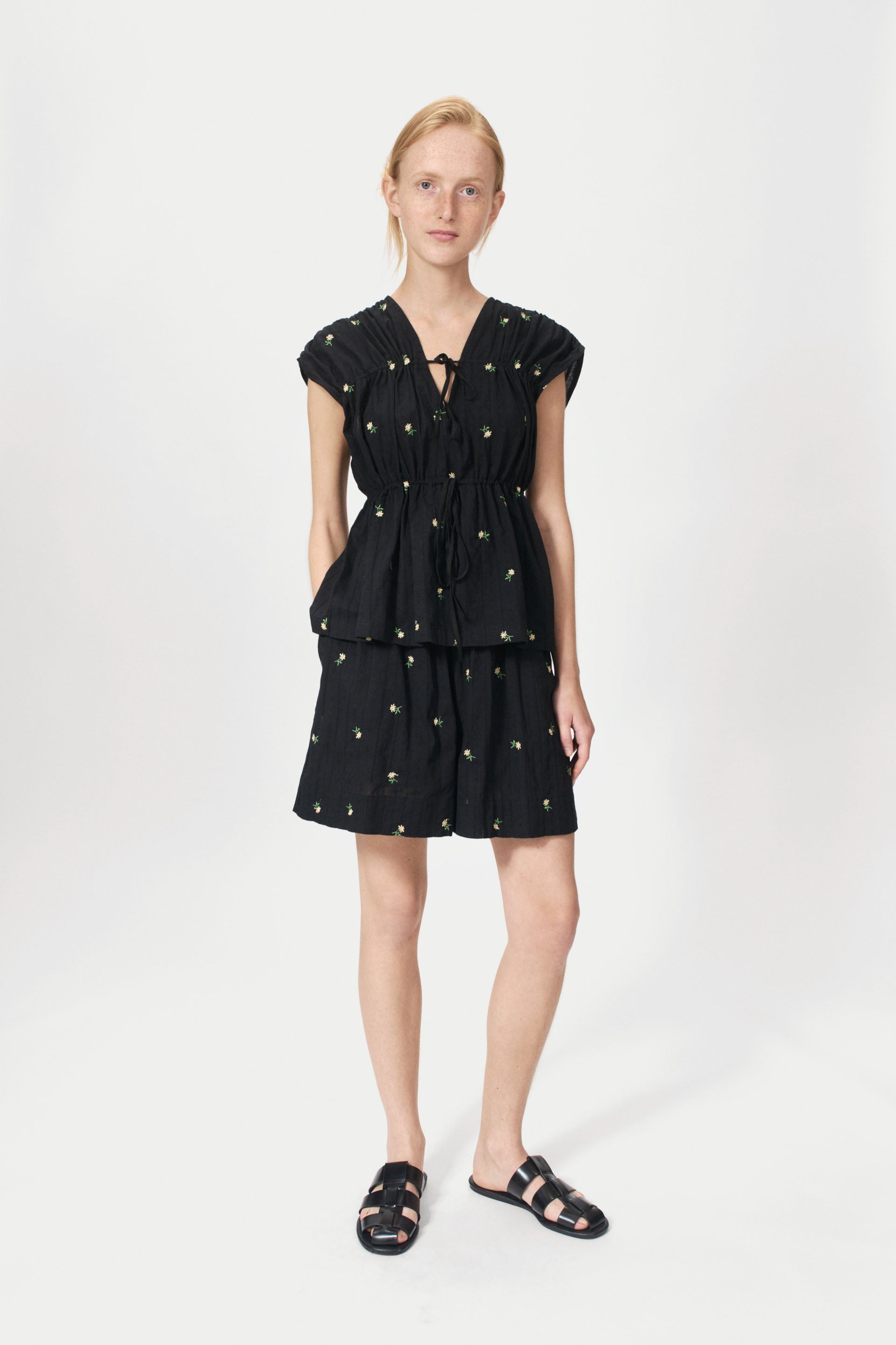 nué notes Palma Top Tops 999 Black