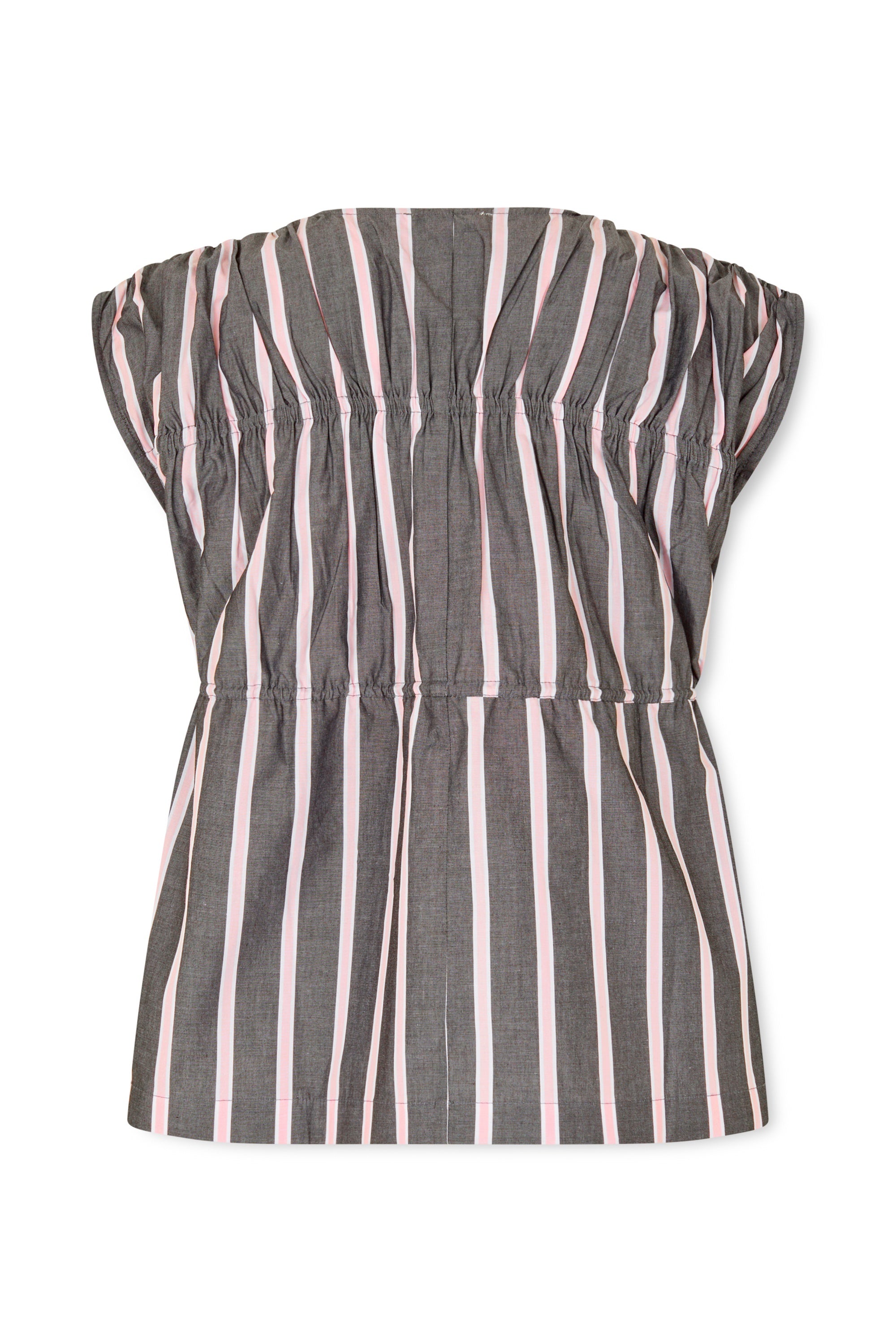 nué notes Palma Top Tops 954 Black Pink Stripe