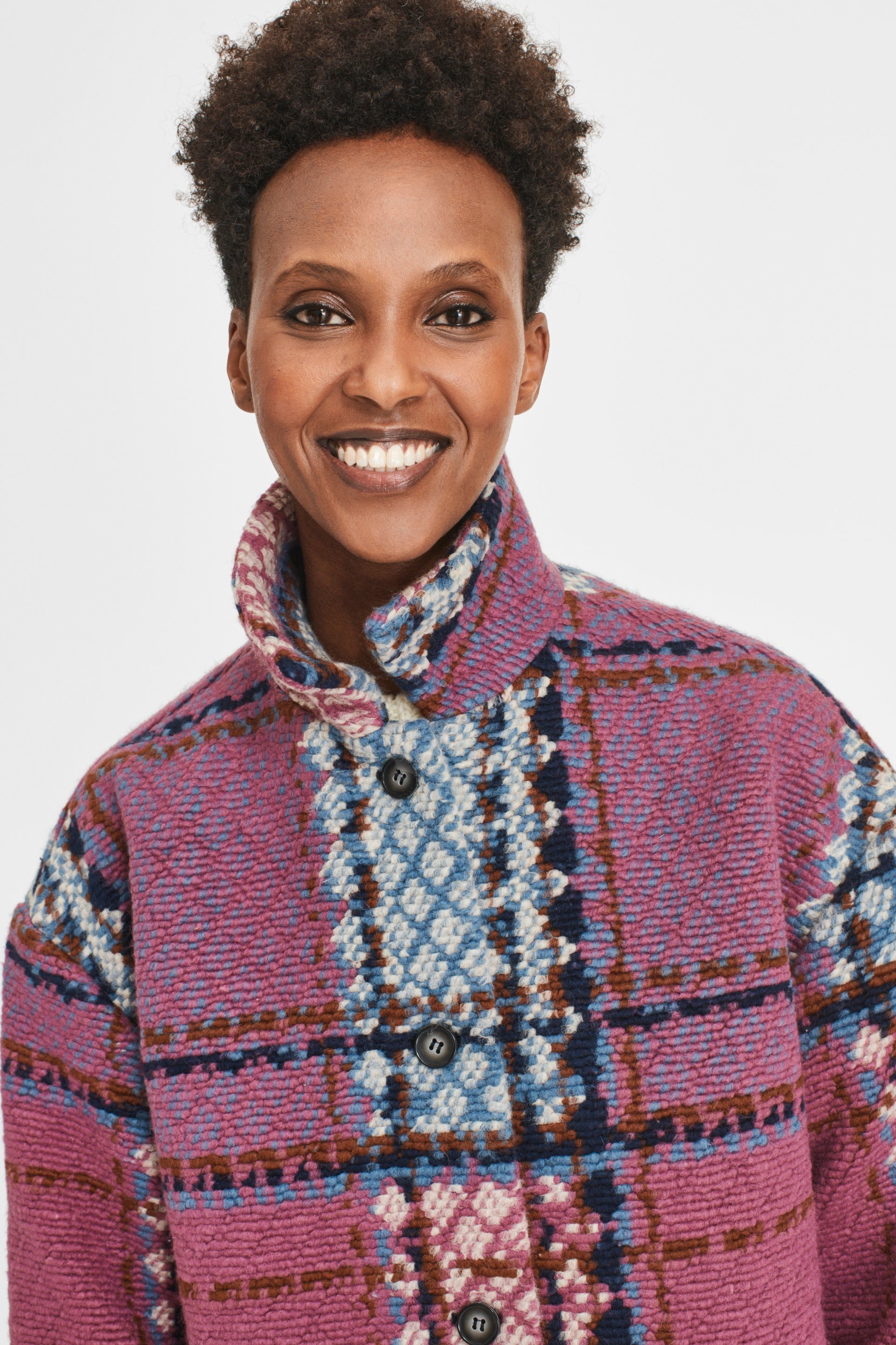nué notes Parco Jacket Outerwear 346 Cyclamen