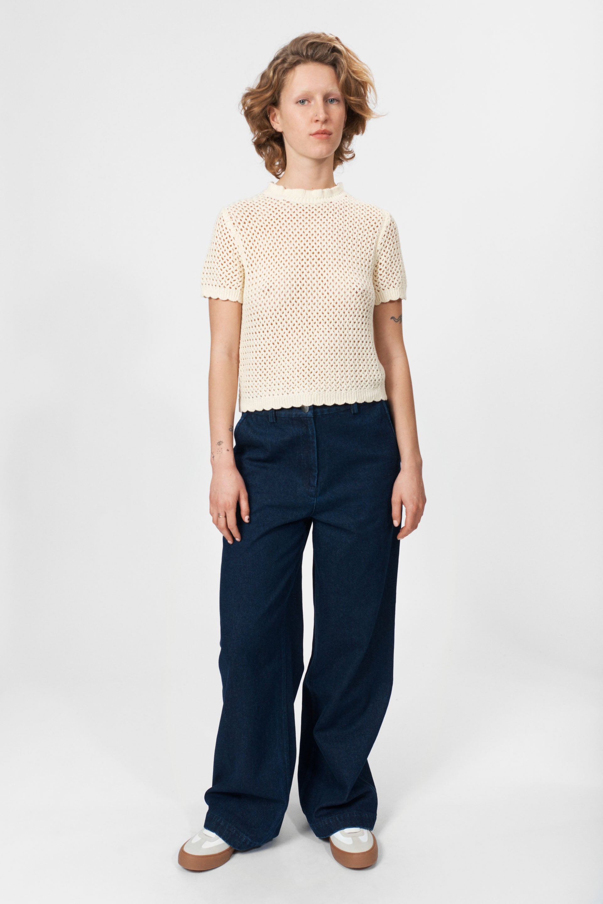 nué notes Pedro T-Shirt Blouses 008 Cloud Cream
