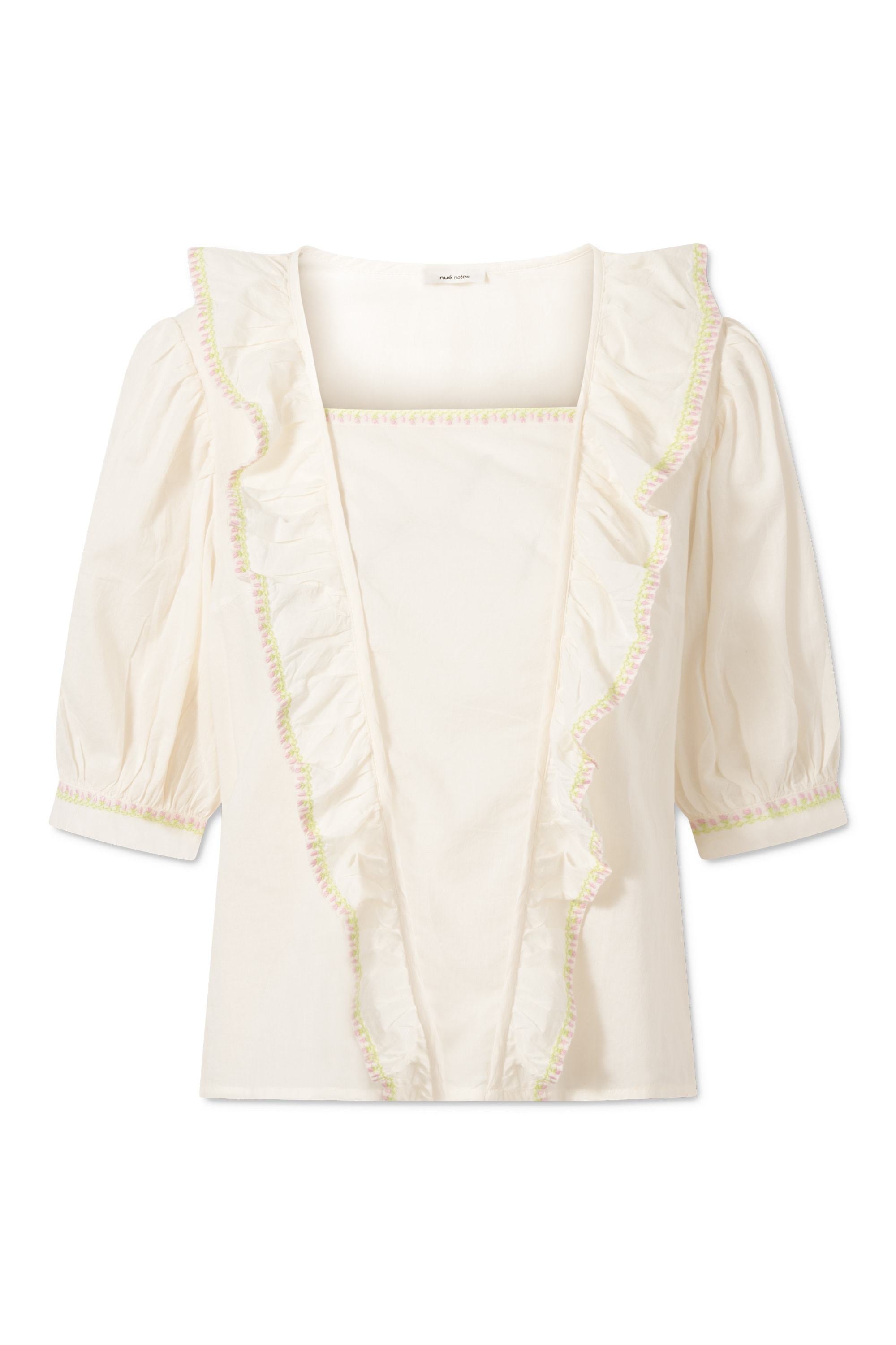 nué notes Petrice Blouse - Cloud Cream BLOUSES 008 Cloud Cream