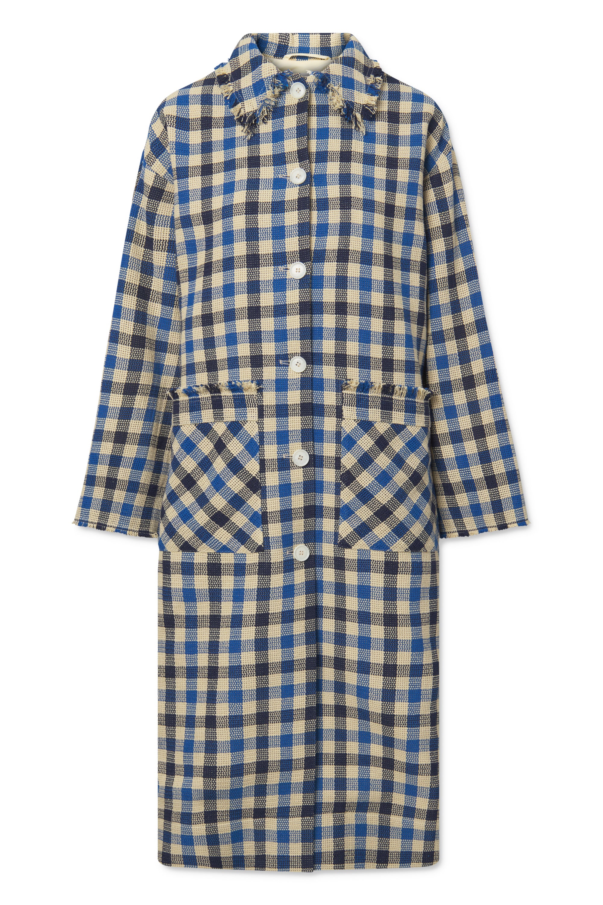 nué notes Pieter Coat OUTERWEAR 422 Blue Check