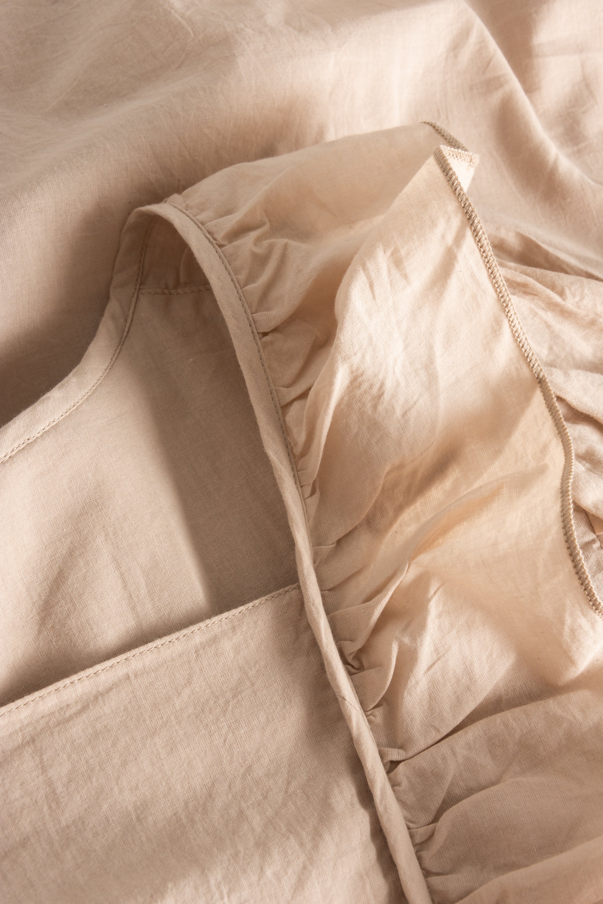 nué notes Pippa Dress - Doeskin Dresses 023 Doeskin