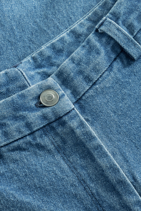 nué notes Porter Pants 406 Denim Blue