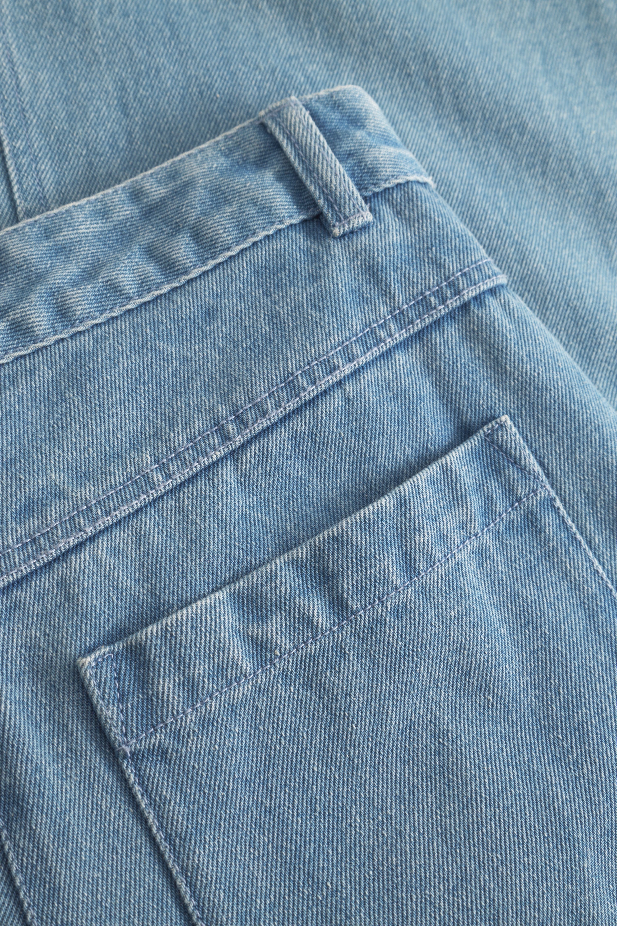 nué notes Porter Pants Pants 552 Light Denim Blue