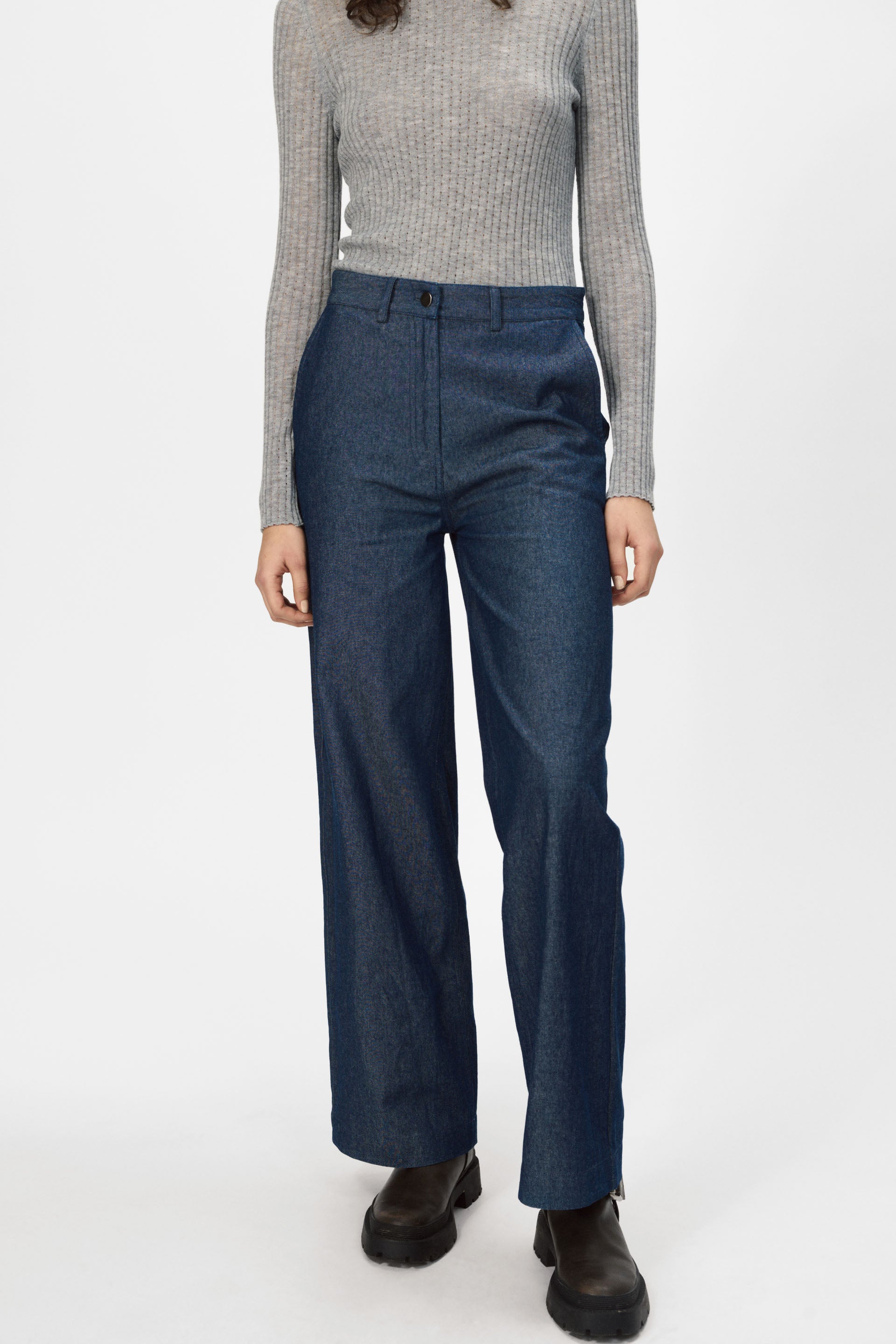 nué notes Porter Pants Pants 563 Desaturated Denim